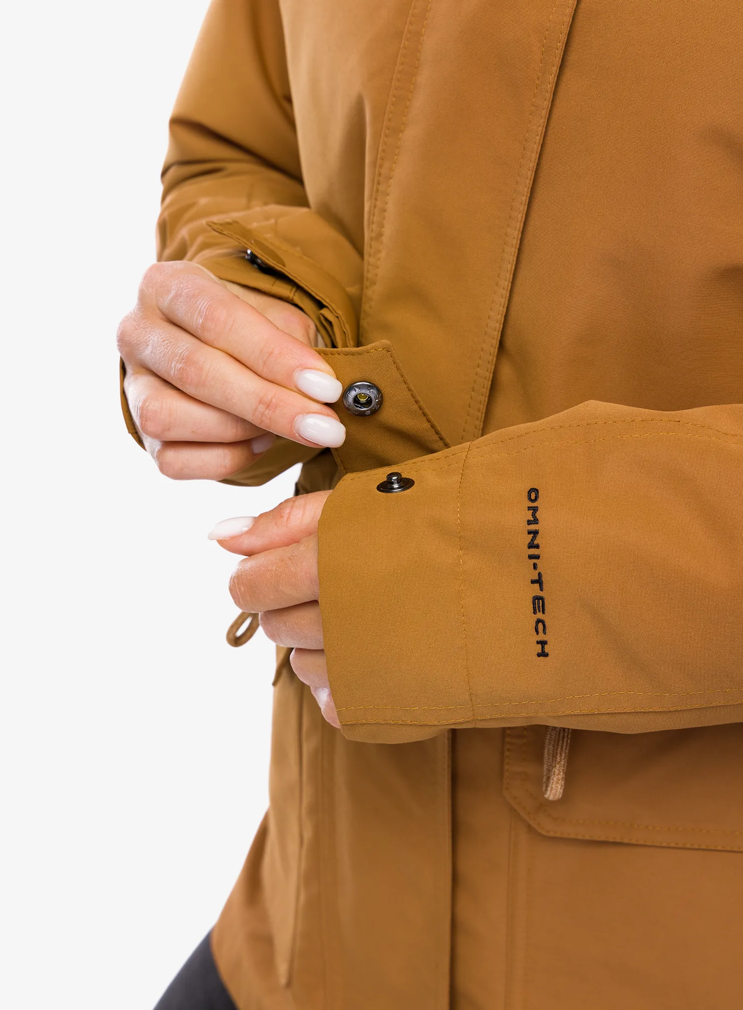 Bunda 3v1 dámská Columbia Drop Ridge II Interchange Jacket - camel brown