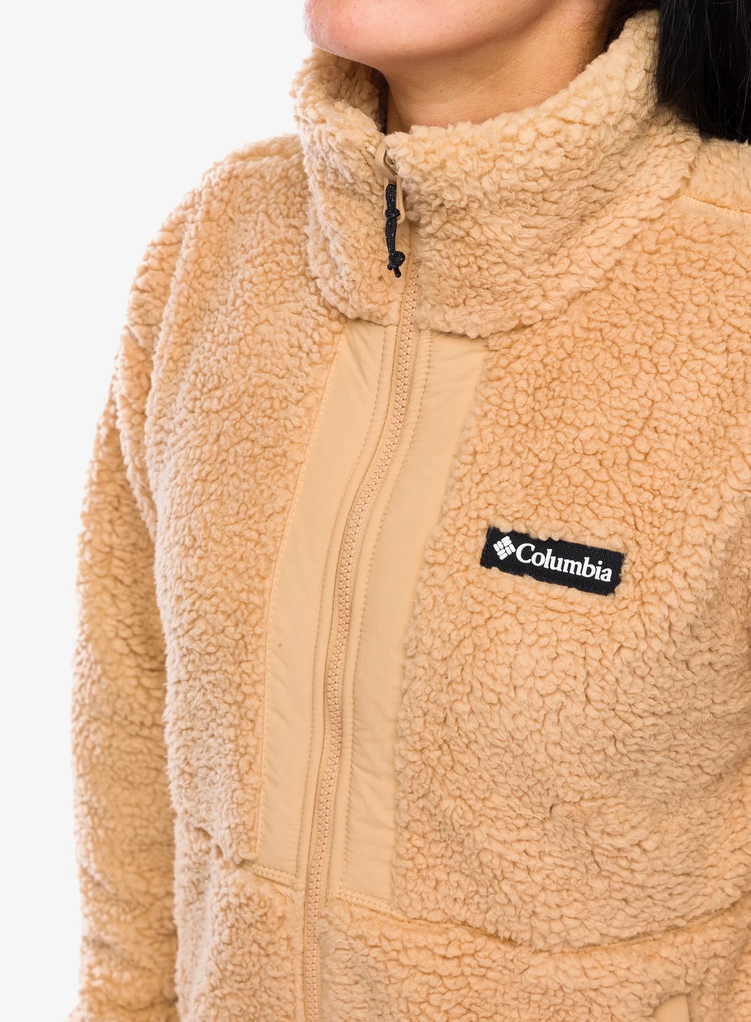 Bunda 3v1 dámská Columbia Drop Ridge II Interchange Jacket - camel brown