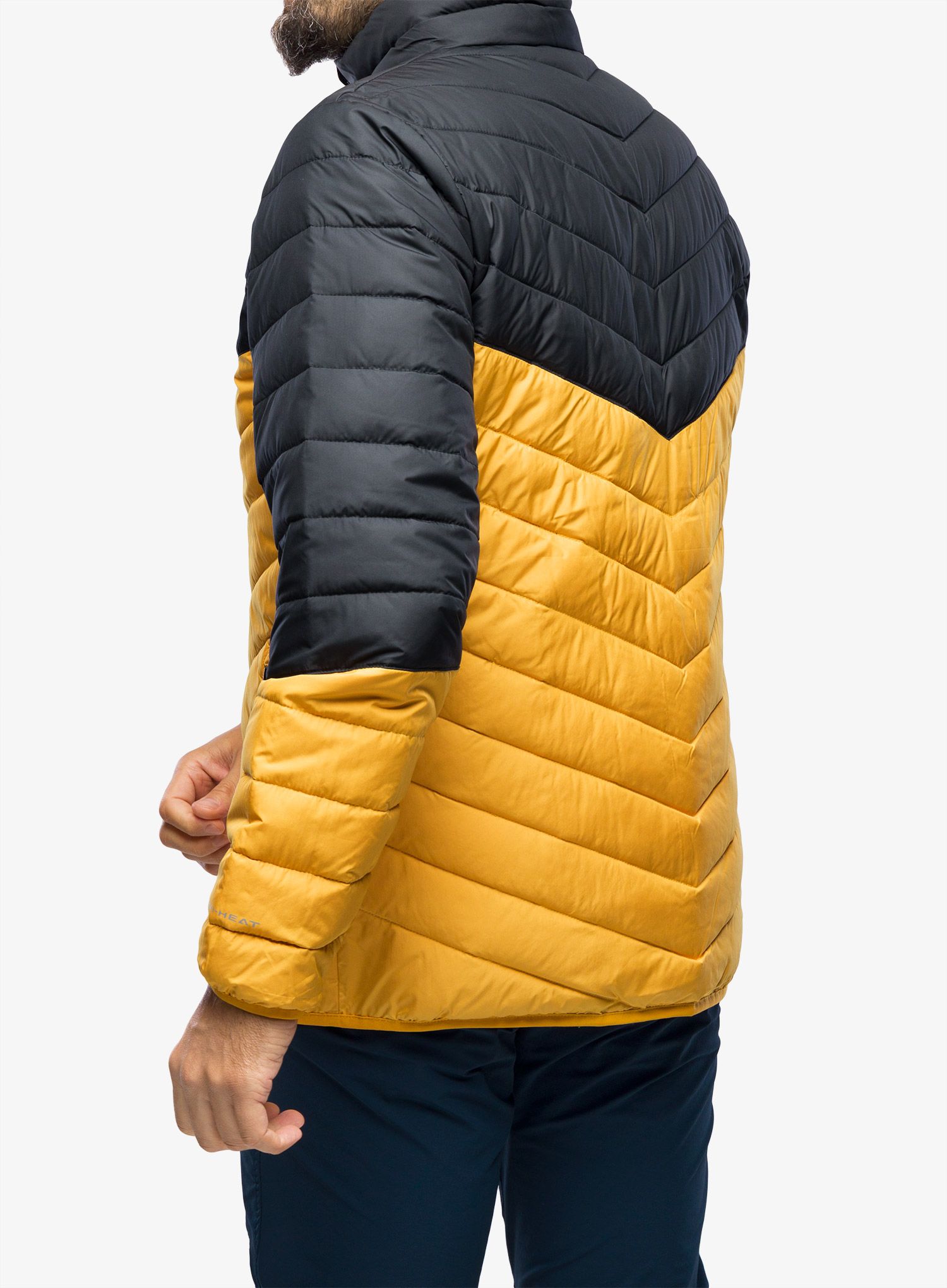 Zateplená bunda Columbia Eddie Gorge Jacket - raw honey/black