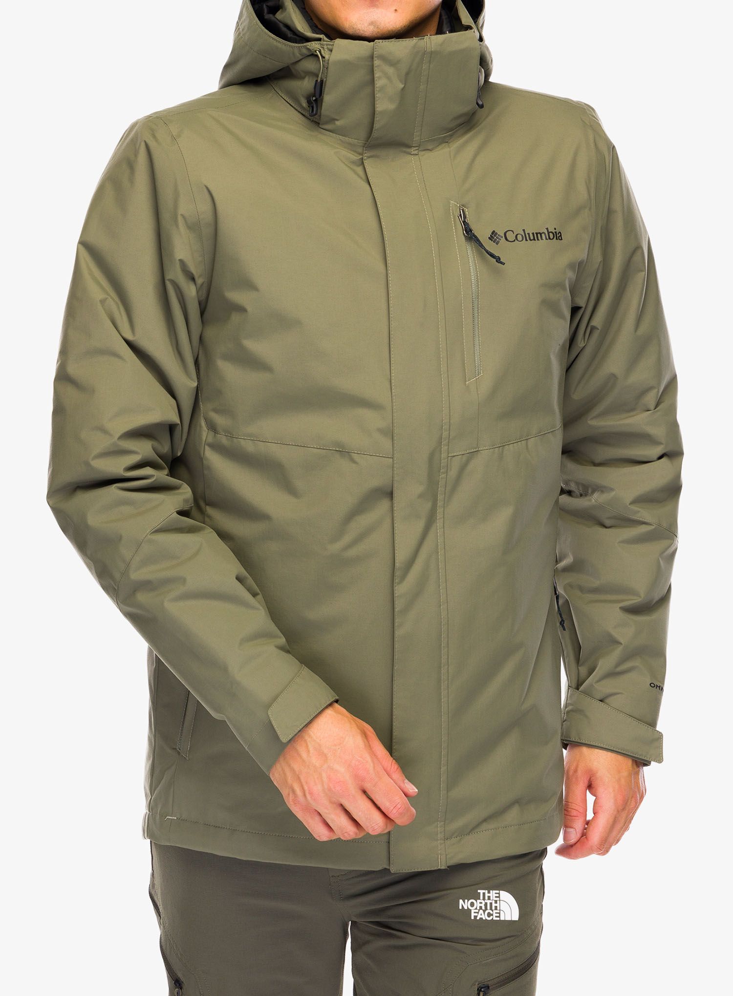 Bunda 3v1 Columbia Element Blocker III Interchange Jacket - stone green