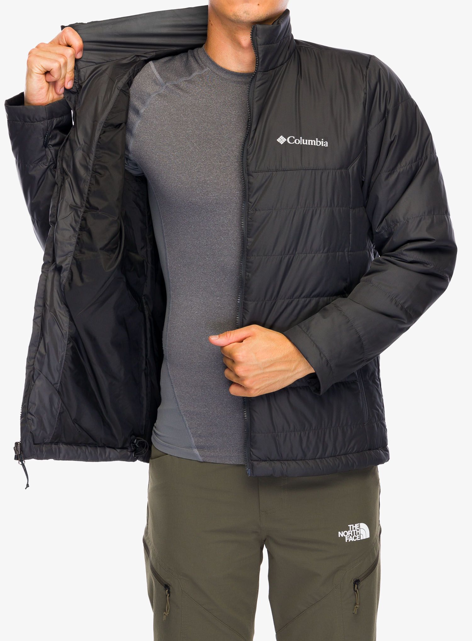 Bunda 3v1 Columbia Element Blocker III Interchange Jacket - stone green