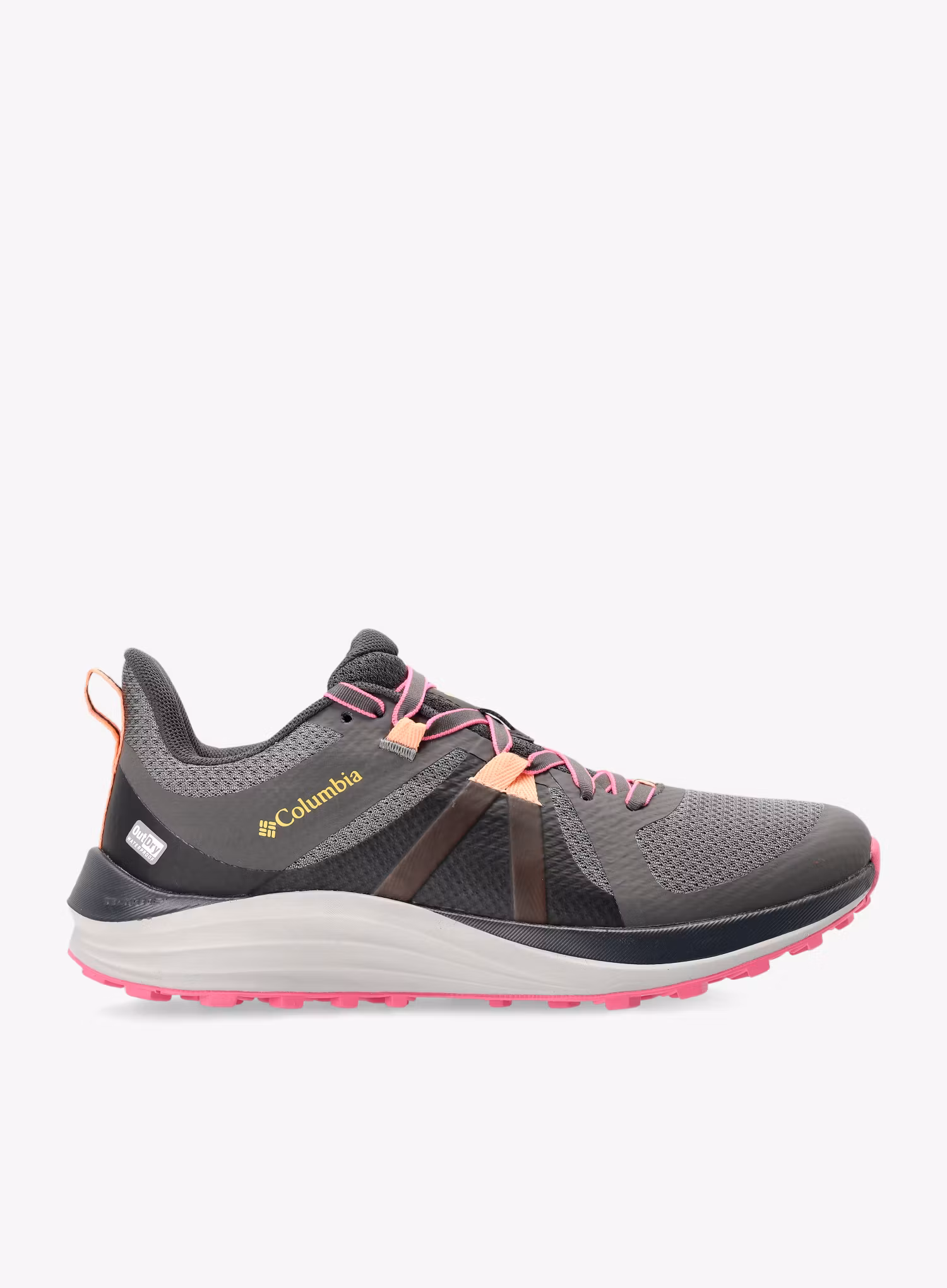 Turistické boty dámské Columbia Escape Pursuit Out Dry - dark grey/wild geranium