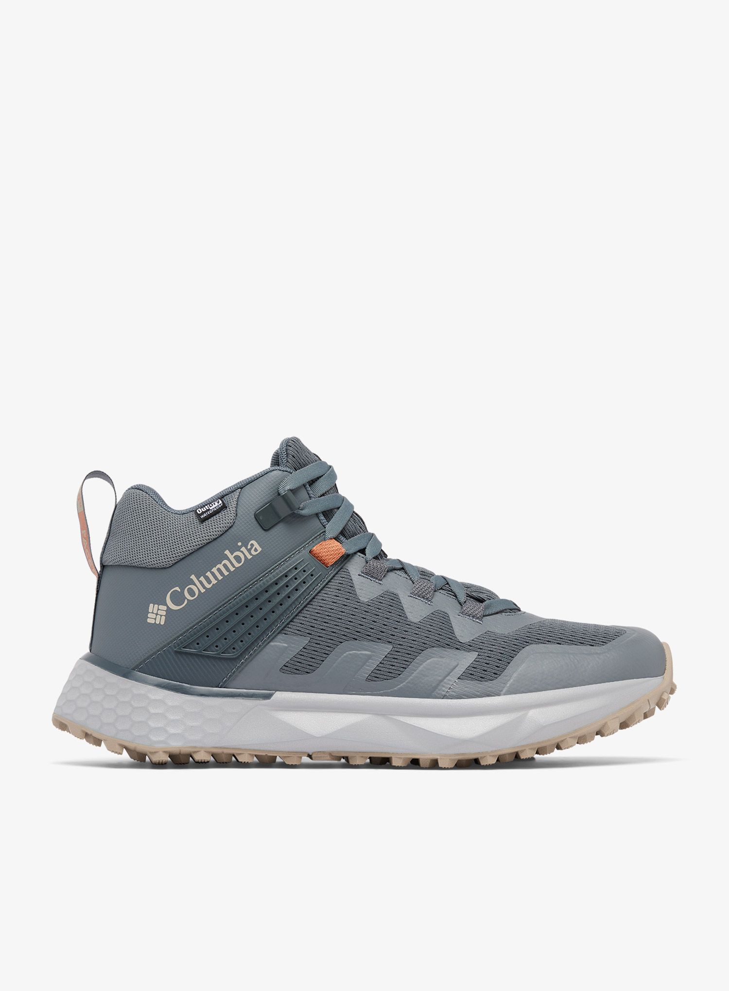 Turistické boty Columbia Facet 75 Mid Outdry - graphite/canvas tan