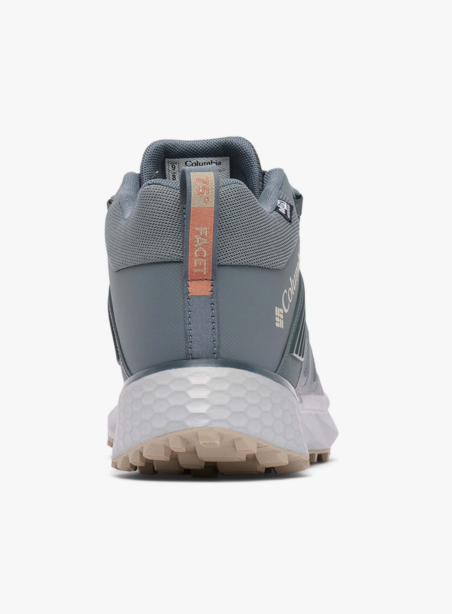 Turistické boty Columbia Facet 75 Mid Outdry - graphite/canvas tan
