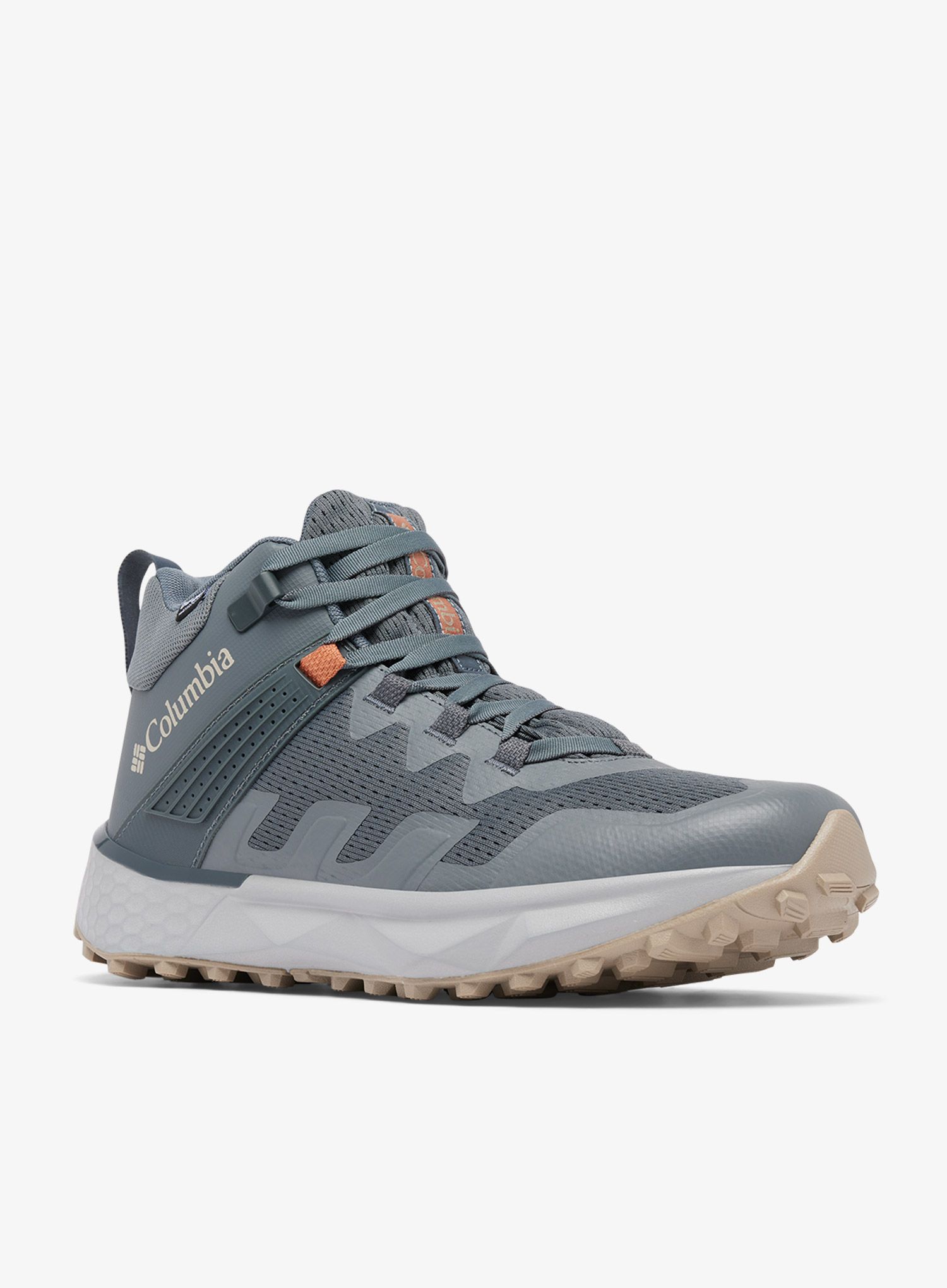 Turistické boty Columbia Facet 75 Mid Outdry - graphite/canvas tan