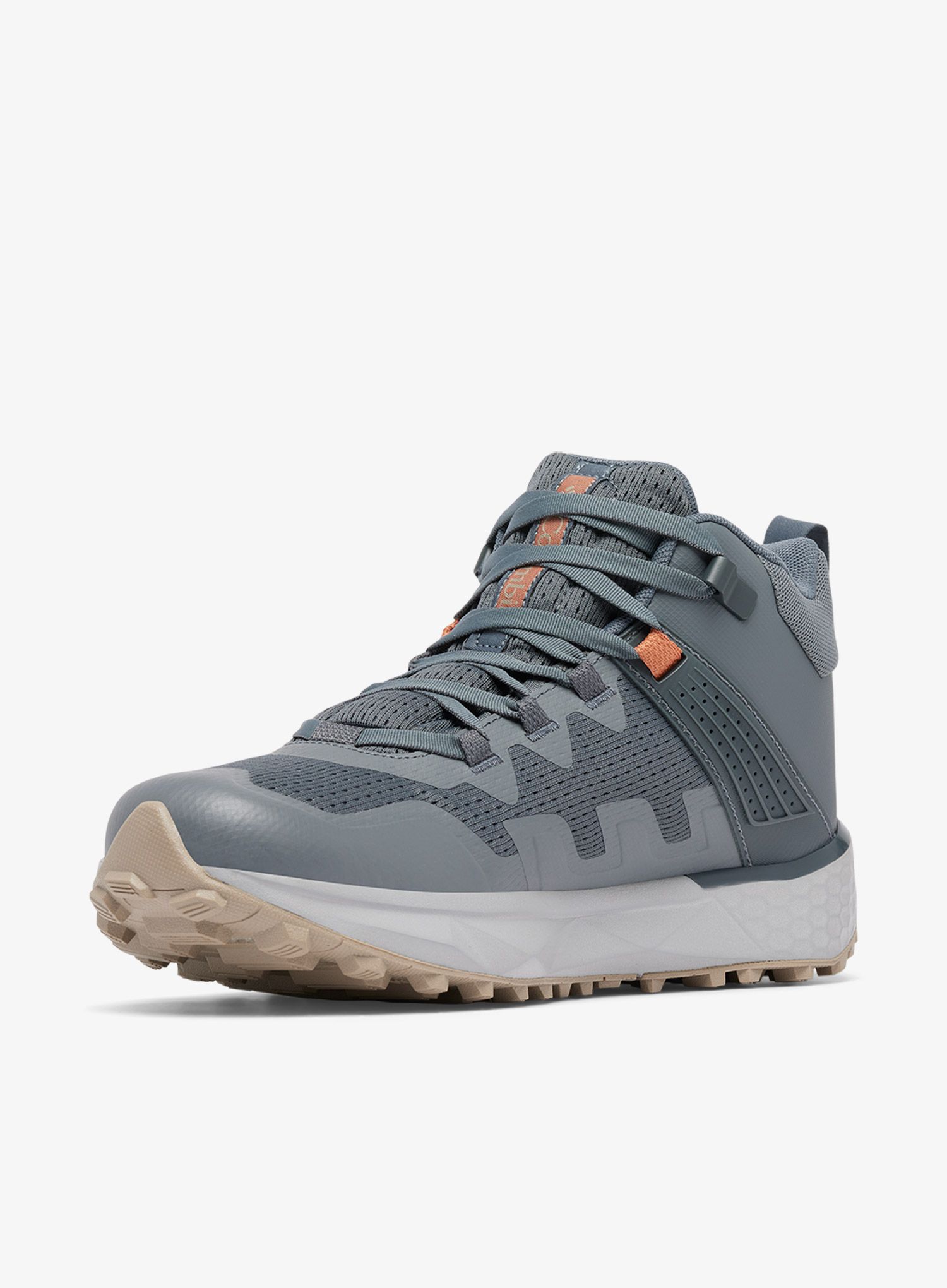 Turistické boty Columbia Facet 75 Mid Outdry - graphite/canvas tan