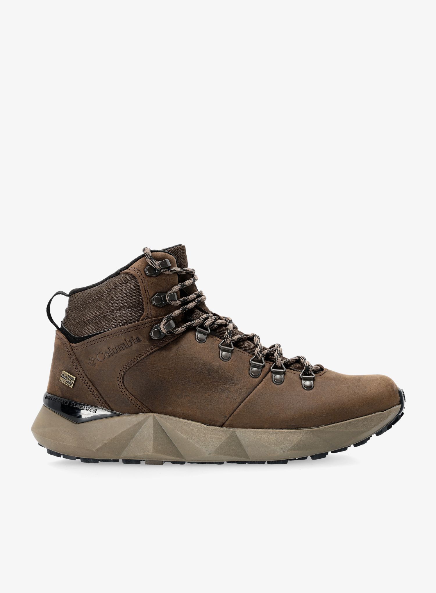 Turistické boty pánské Columbia Facet Sierra Outdry - cordovan/black