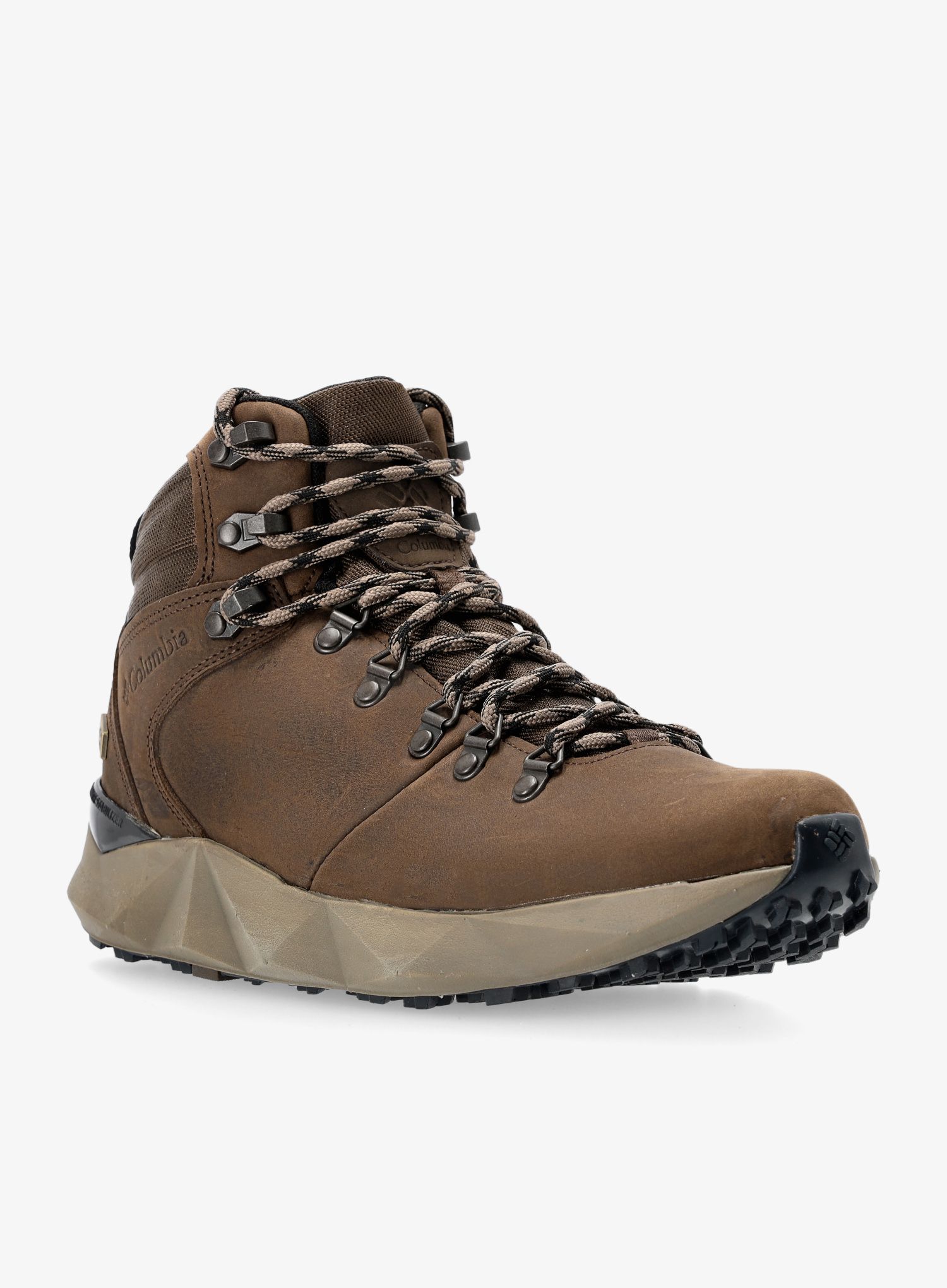 Turistické boty pánské Columbia Facet Sierra Outdry - cordovan/black