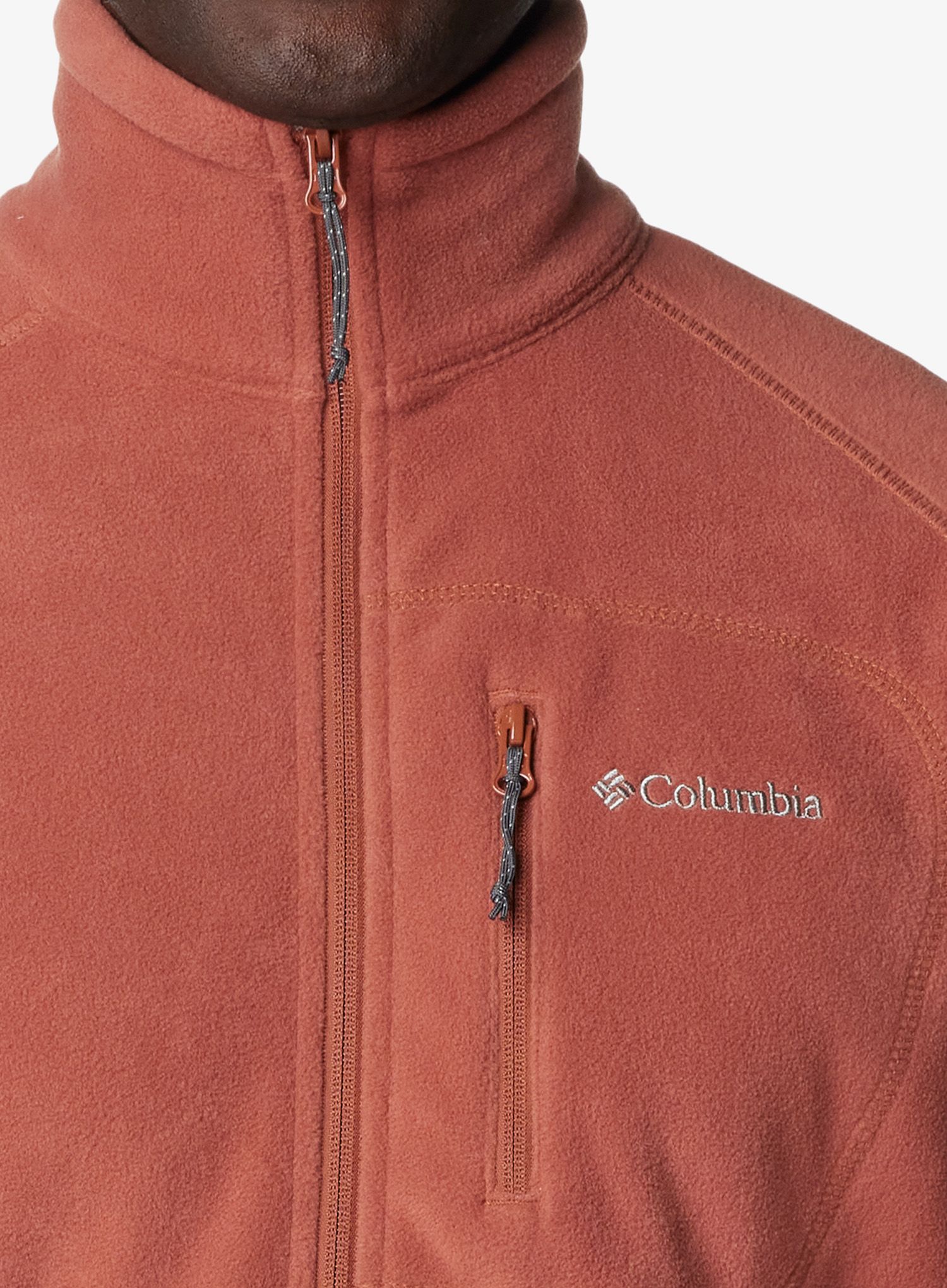 Fleecová bunda Columbia Fast Trek II Full Zip Fleece - auburn