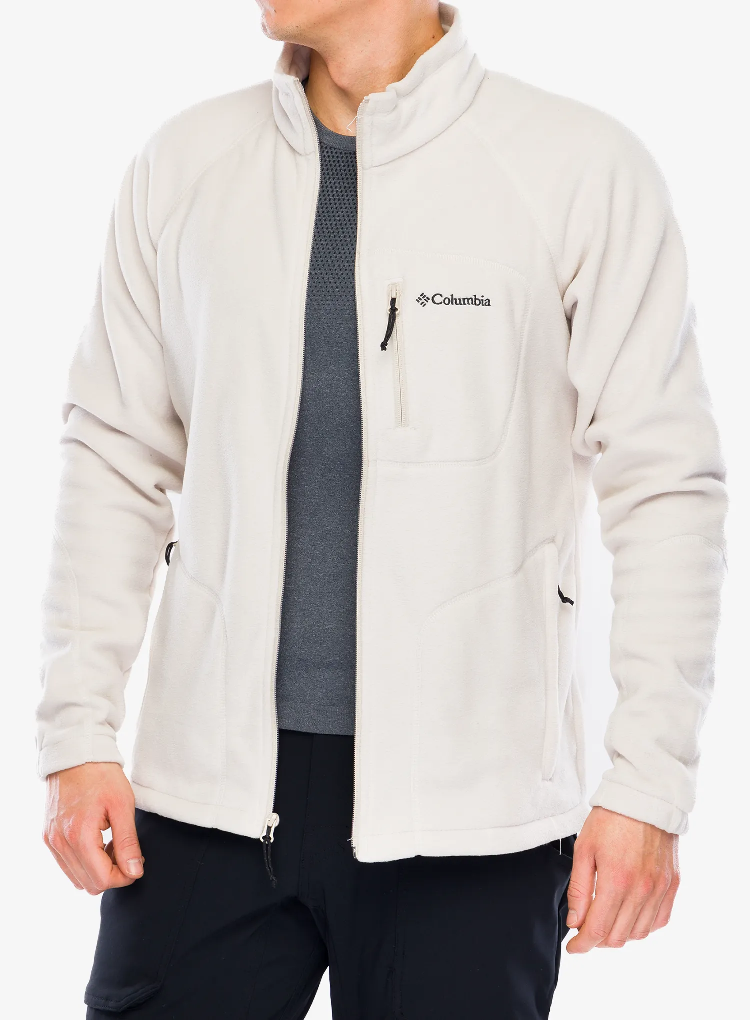 Fleecová mikina Columbia Fast Trek II Full Zip Fleece - dark stone