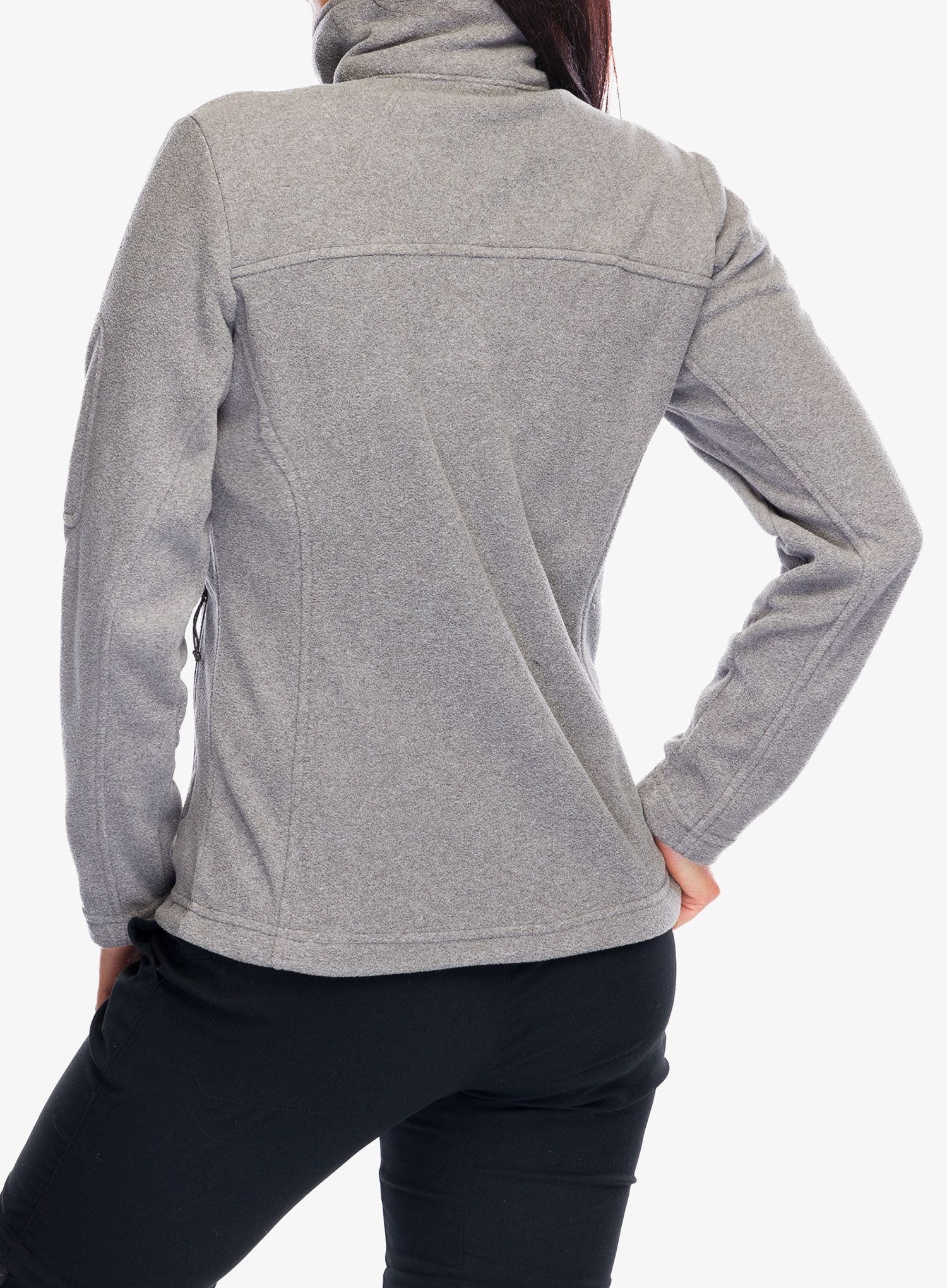 Fleecová mikina dámská Columbia Fast Trek II Jacket - city grey heather/city grey