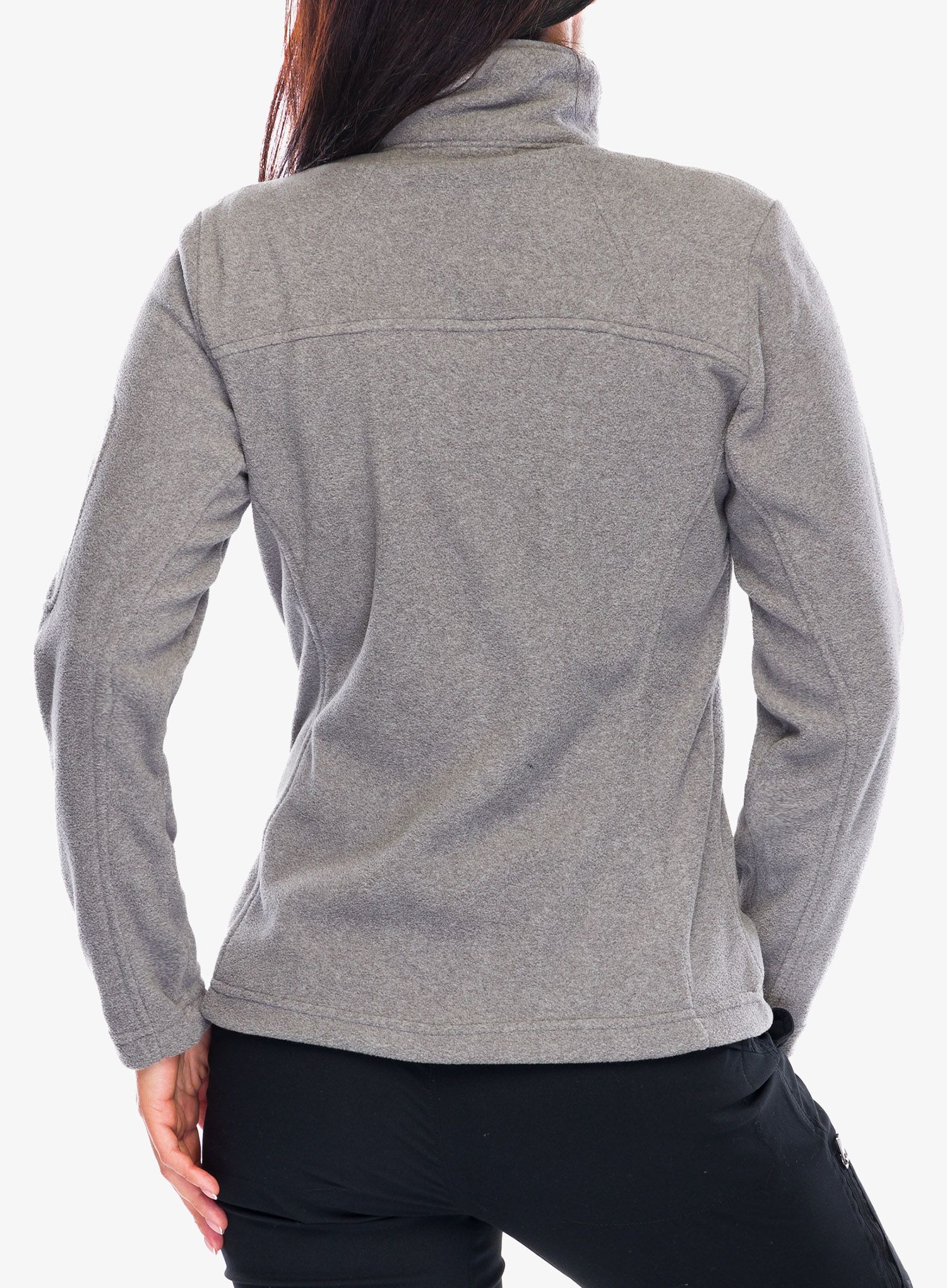 Fleecová mikina dámská Columbia Fast Trek II Jacket - city grey heather/city grey