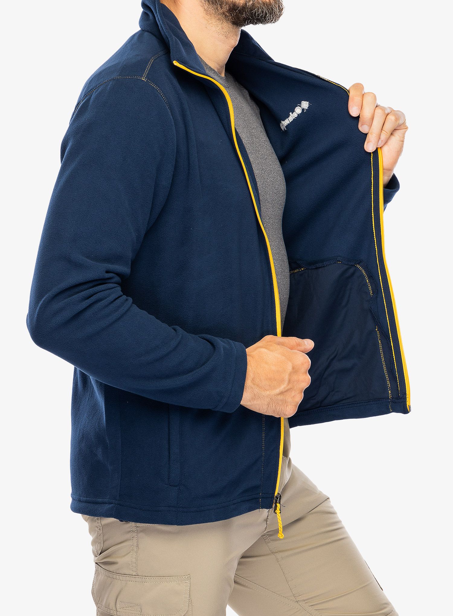 Rozepínací mikina Columbia Fast Trek Light - collegiate navy