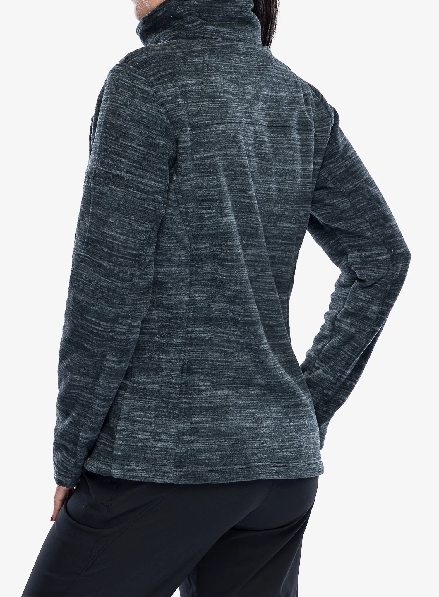 Dámská bunda Columbia Fast Trek Printed Jacket - black spacedye print