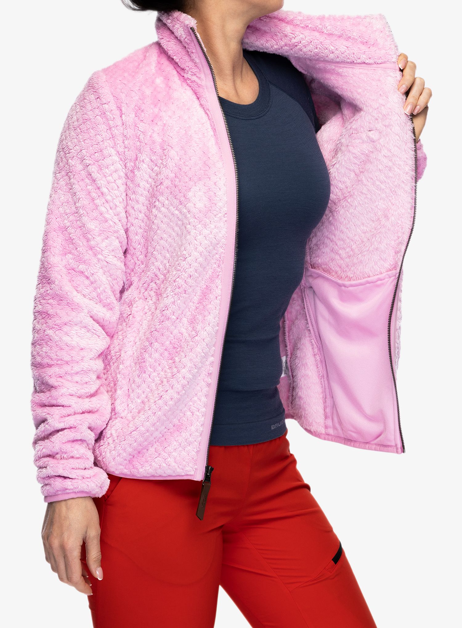 Fleecová mikina dámská Columbia Fire Side II Sherpa - cosmos