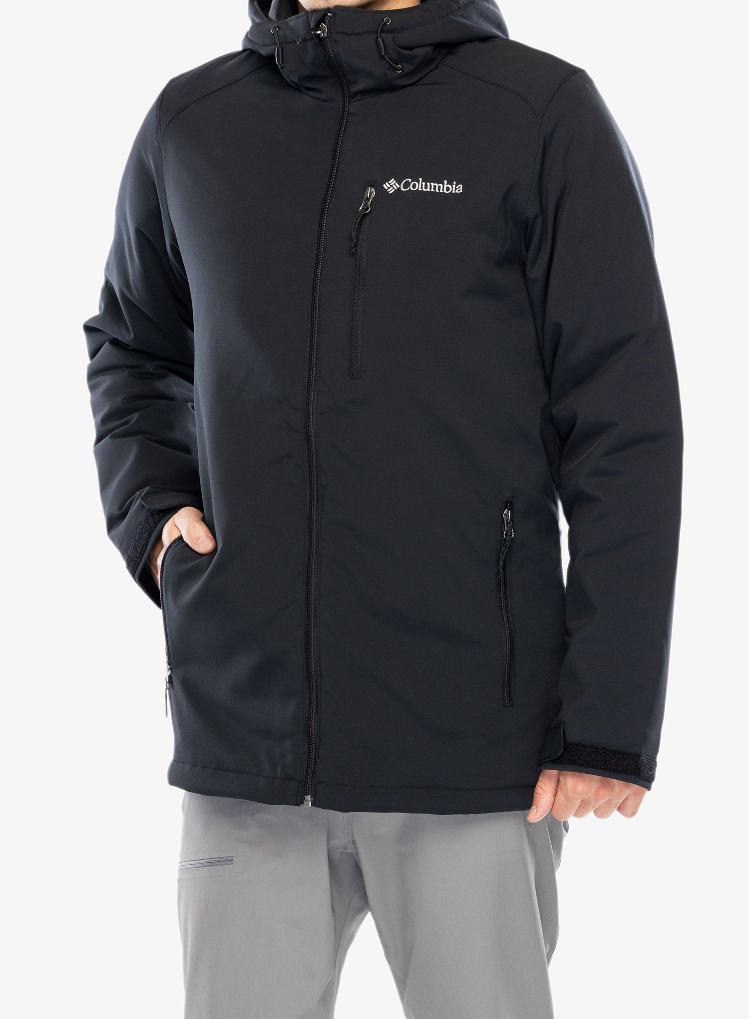 Softshellová bunda Columbia Gate Racer II Softshell - black