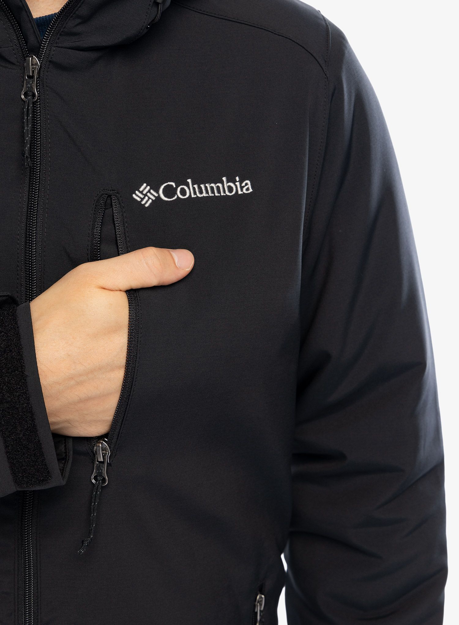 Softshellová bunda Columbia Gate Racer II Softshell - black