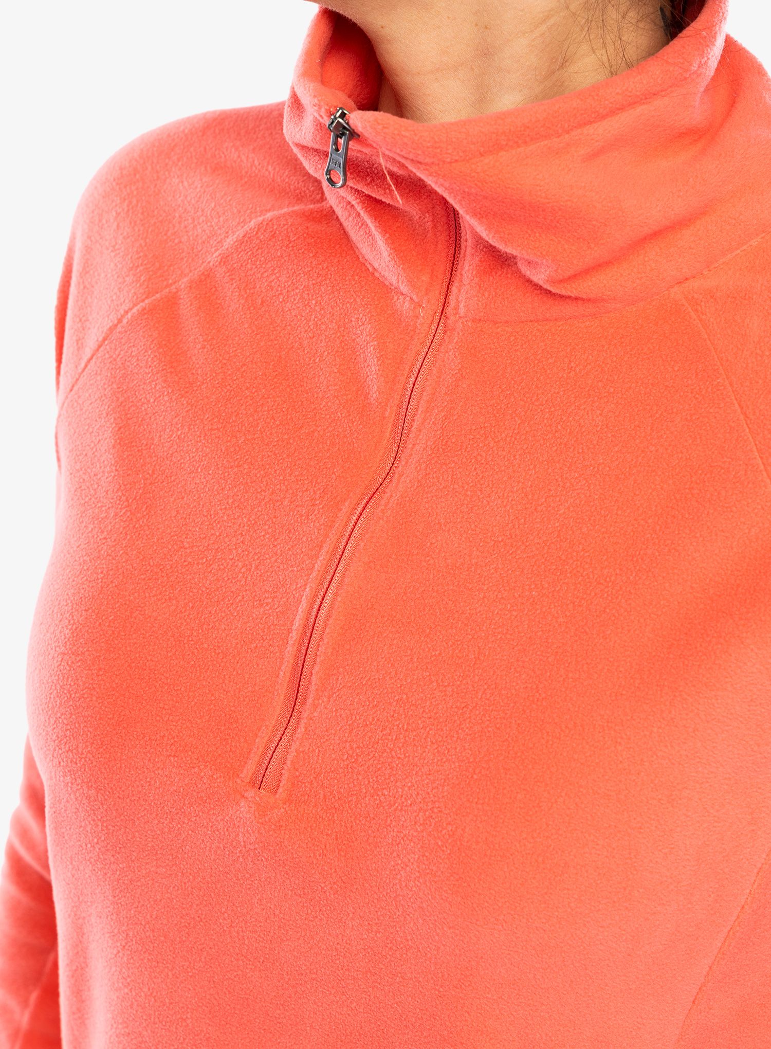 Dámská mikina se zipem Columbia Glacial IV 1/2 Zip - juicy