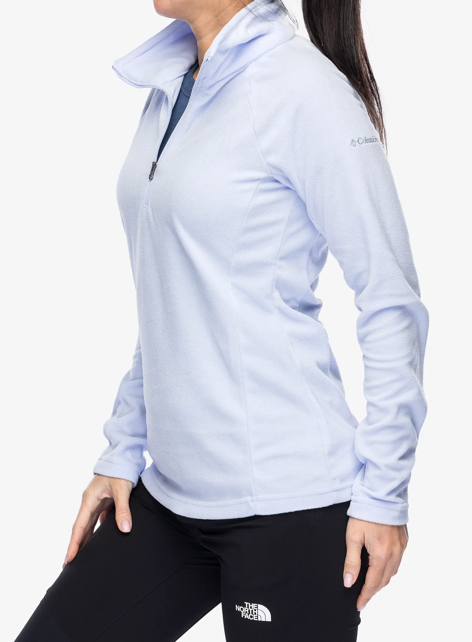 Dámská mikina bez kapuce Columbia Glacial IV 1/2 Zip - snowdrift