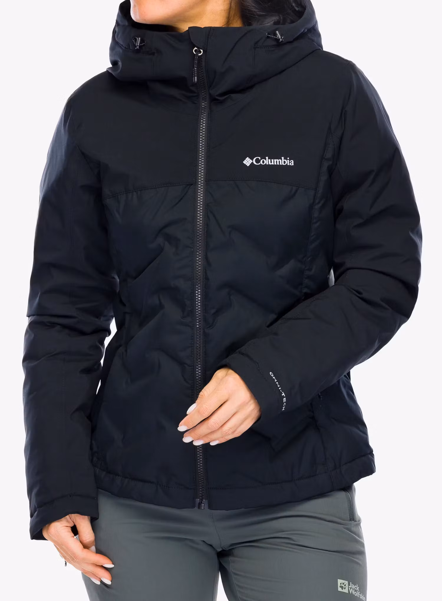 Dámská péřová bunda Columbia Grand Trek III Down Jacket - black