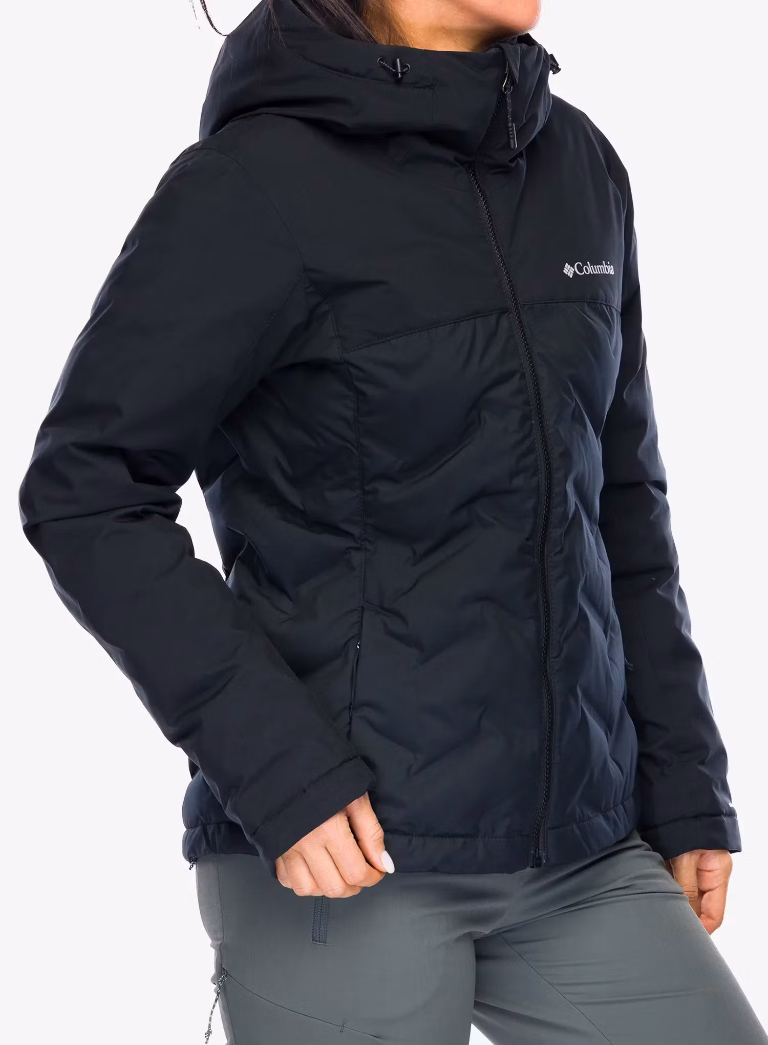 Dámská péřová bunda Columbia Grand Trek III Down Jacket - black