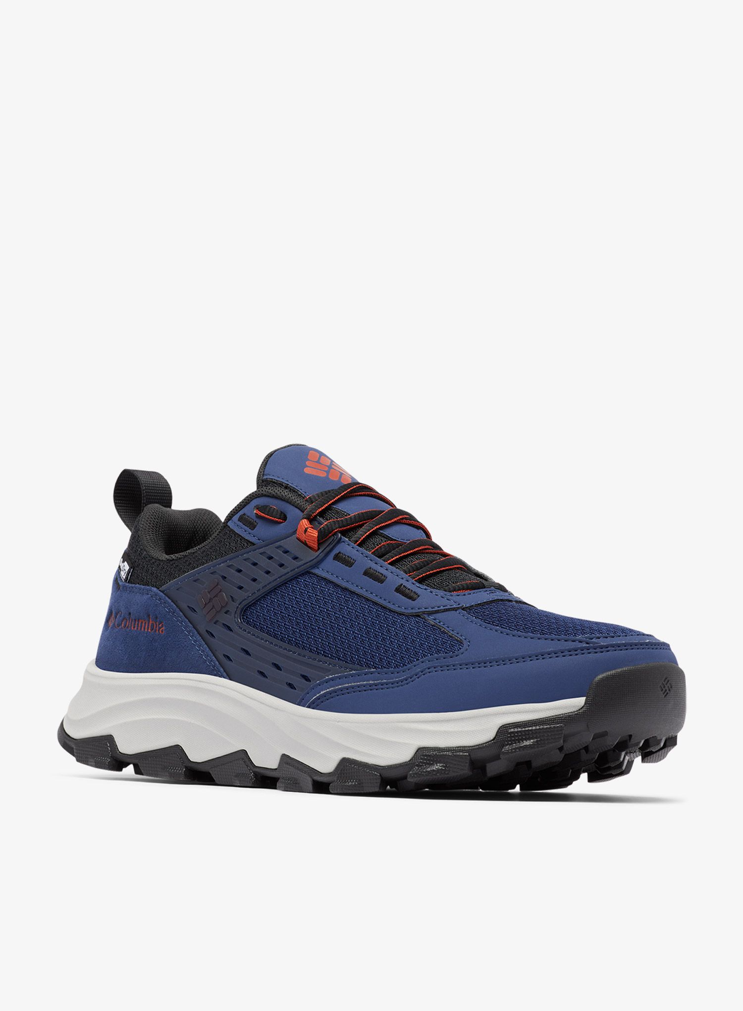 Turistické boty Columbia Hatana Max OutDry - blue shadow/warp red