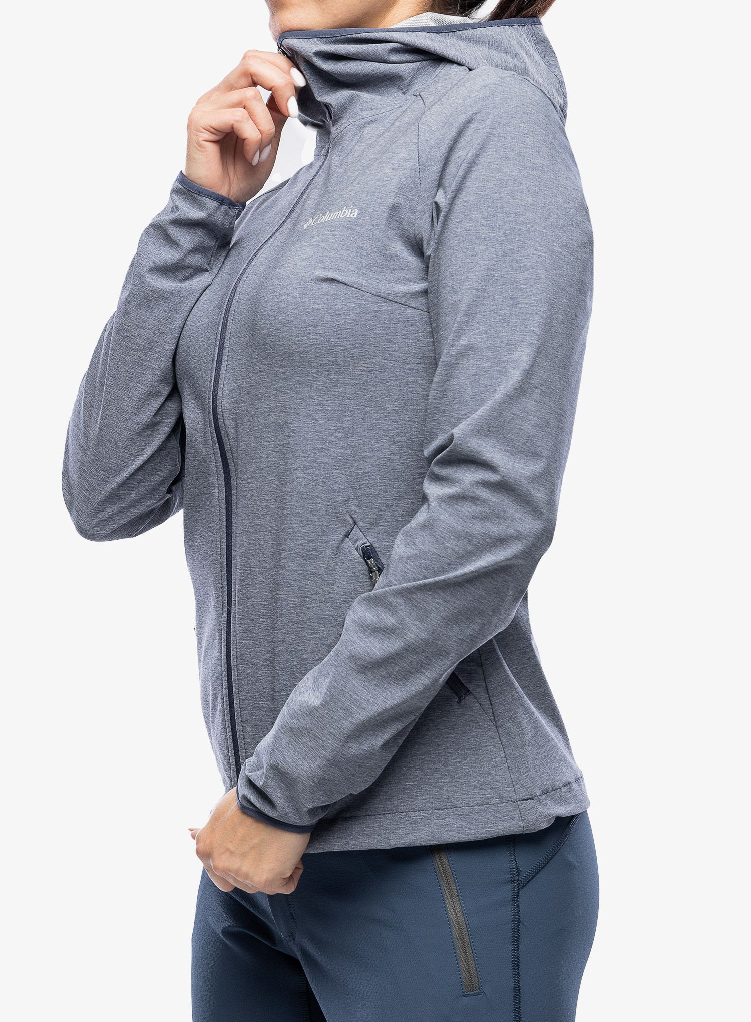 Dámská softshellová bunda Columbia Heather Canyon Softshell - nocturnal