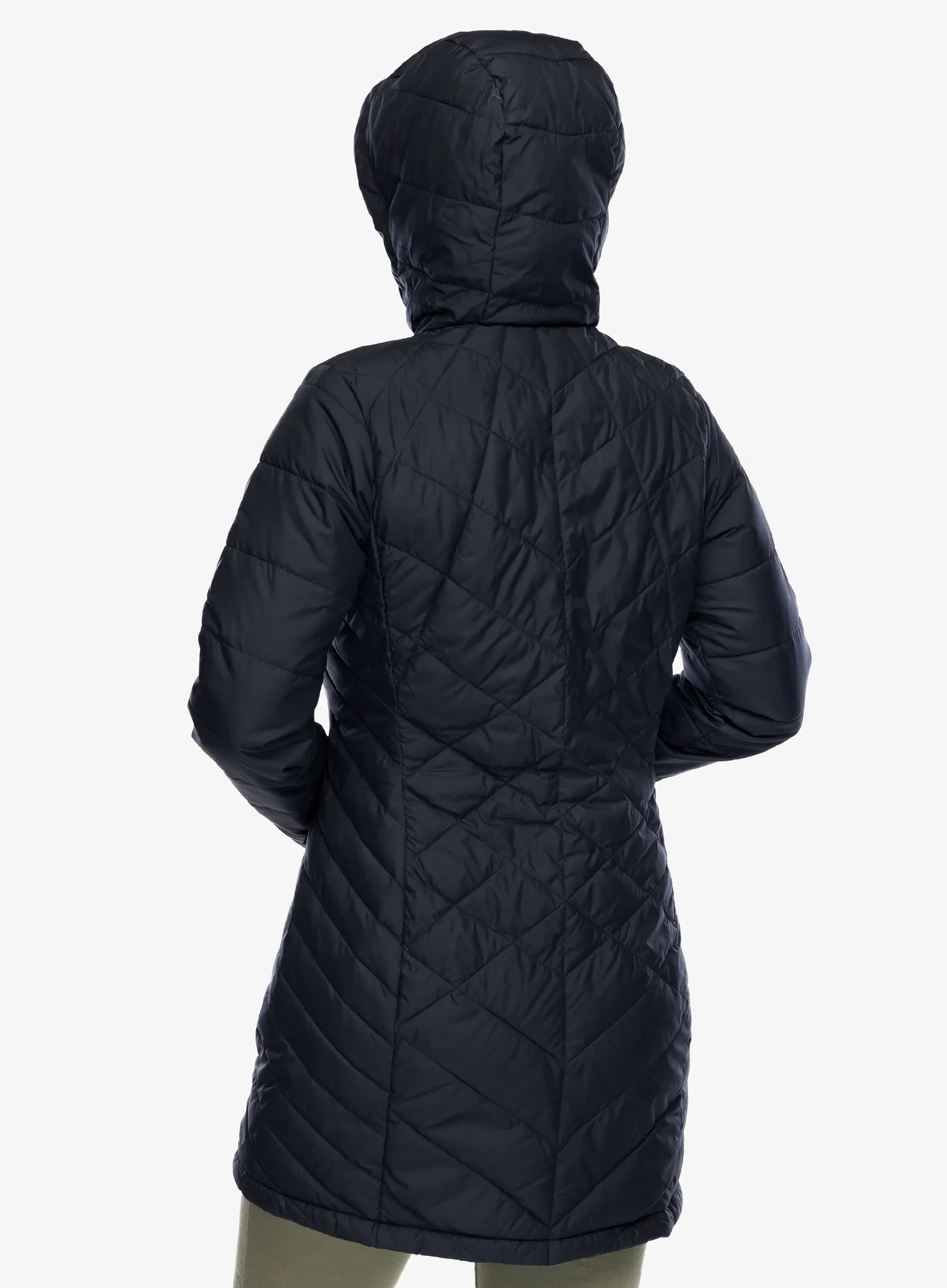 Dámský kabát Columbia Heavenly Long Hooded Jacket - black