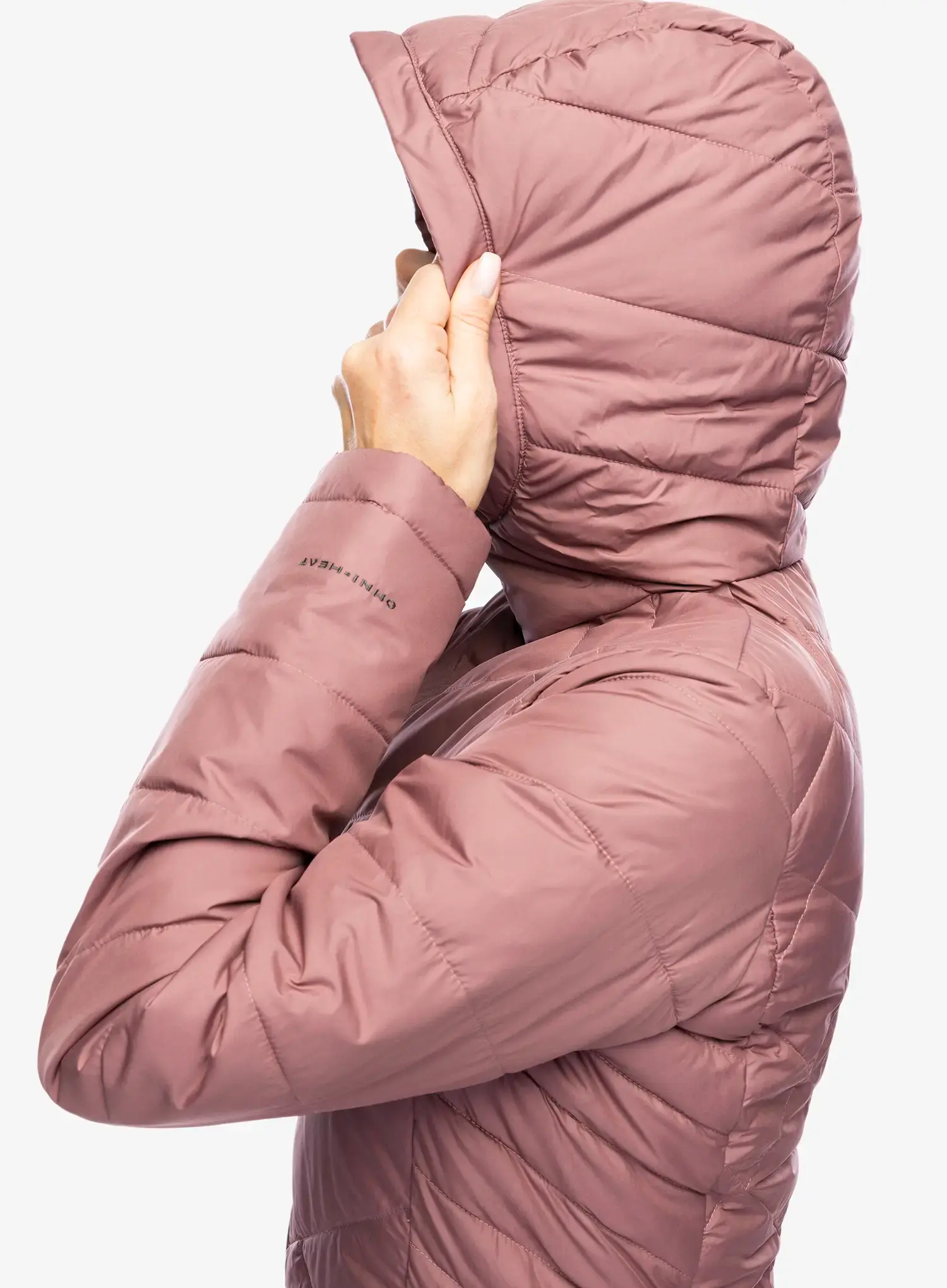 Dámský kabát Columbia Heavenly Long Hooded Jacket - fig