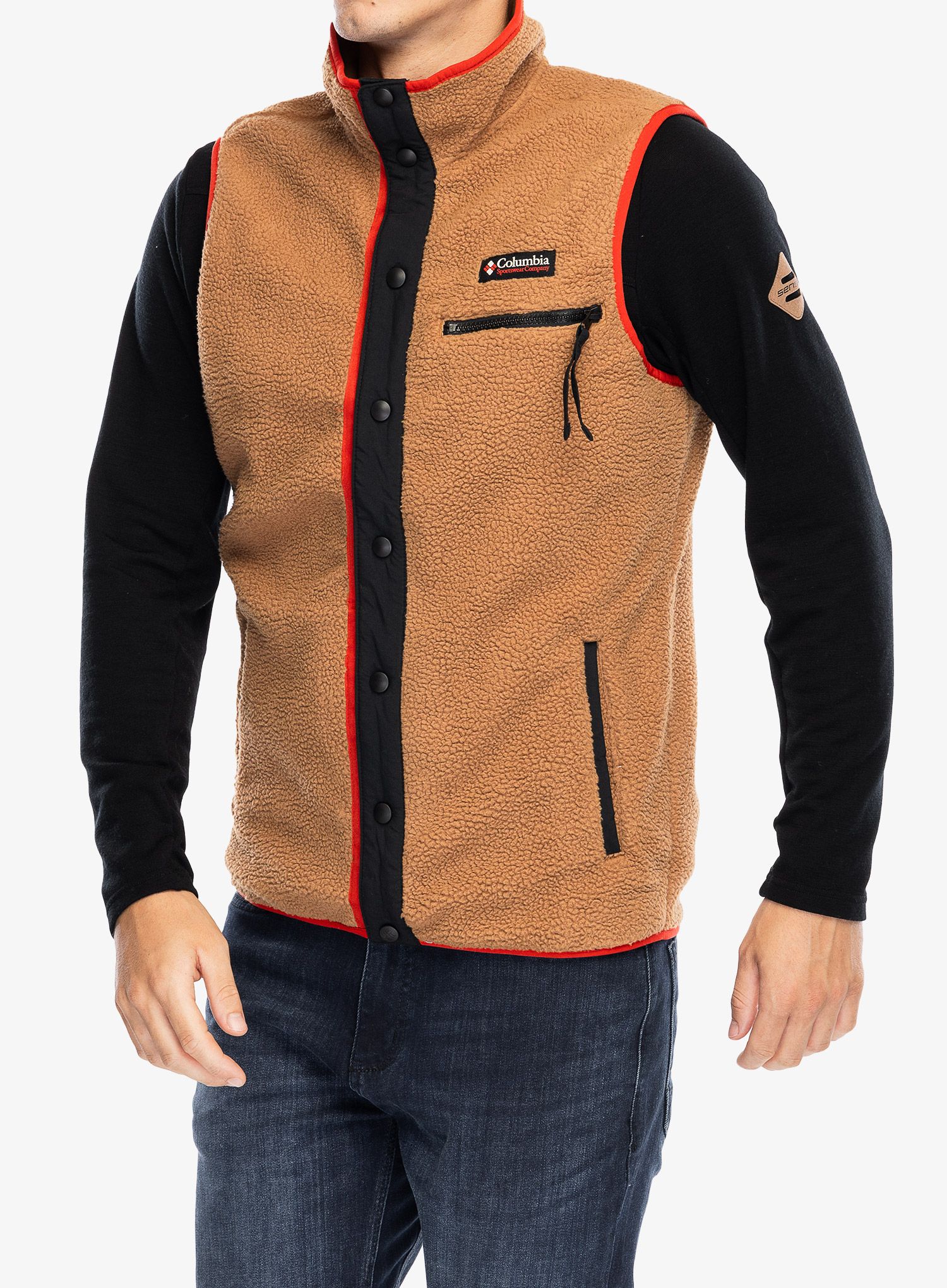Vesta Columbia Helvetia II Vest - camel brown