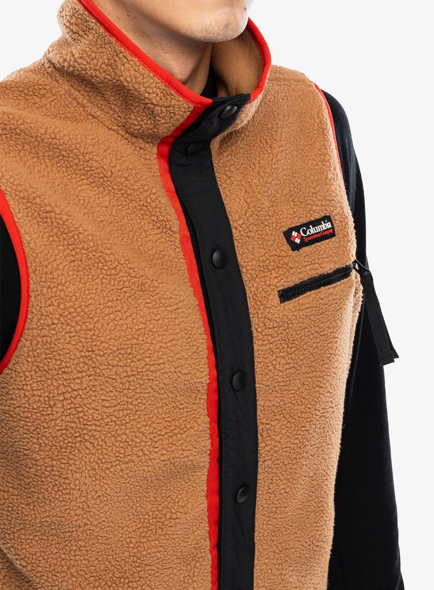 Vesta Columbia Helvetia II Vest - camel brown