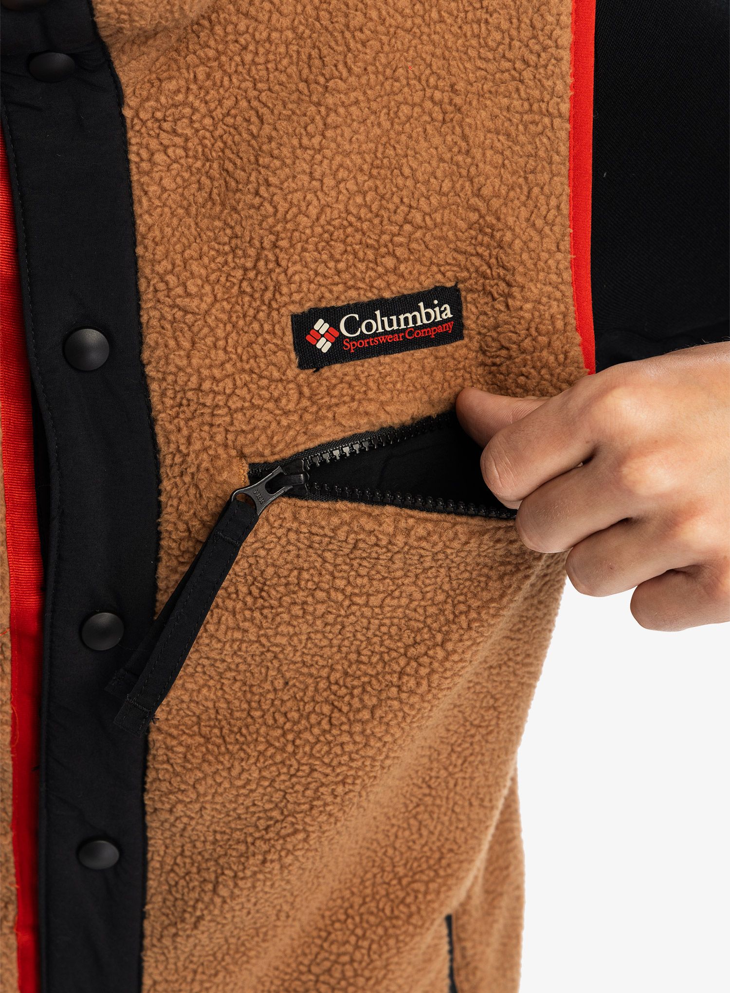 Vesta Columbia Helvetia II Vest - camel brown