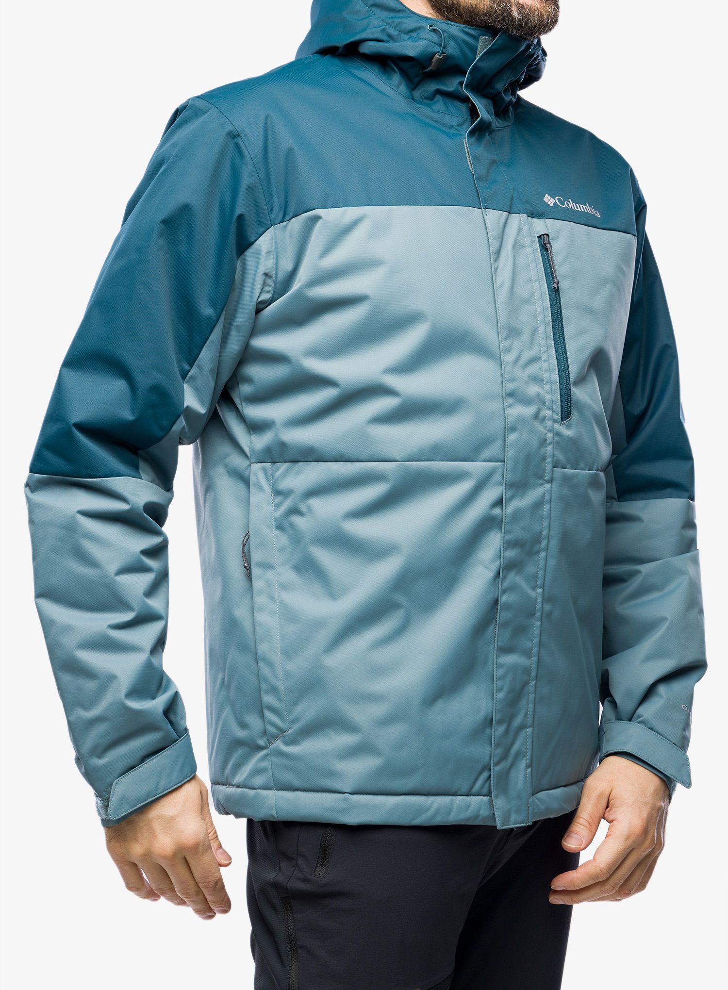 Zateplená bunda Columbia Hikebound Insulated Jacket - metal/night wave