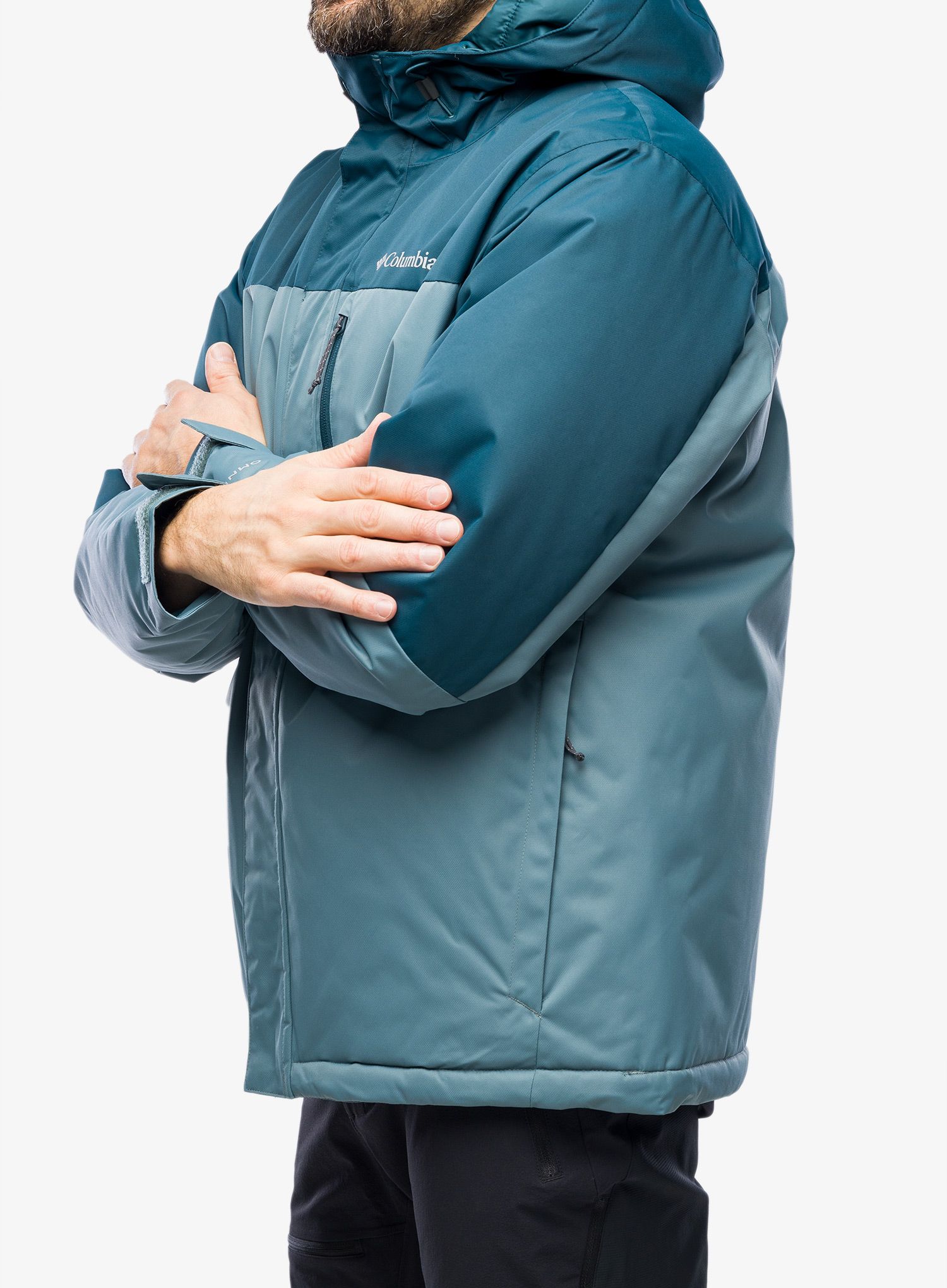 Zateplená bunda Columbia Hikebound Insulated Jacket - metal/night wave