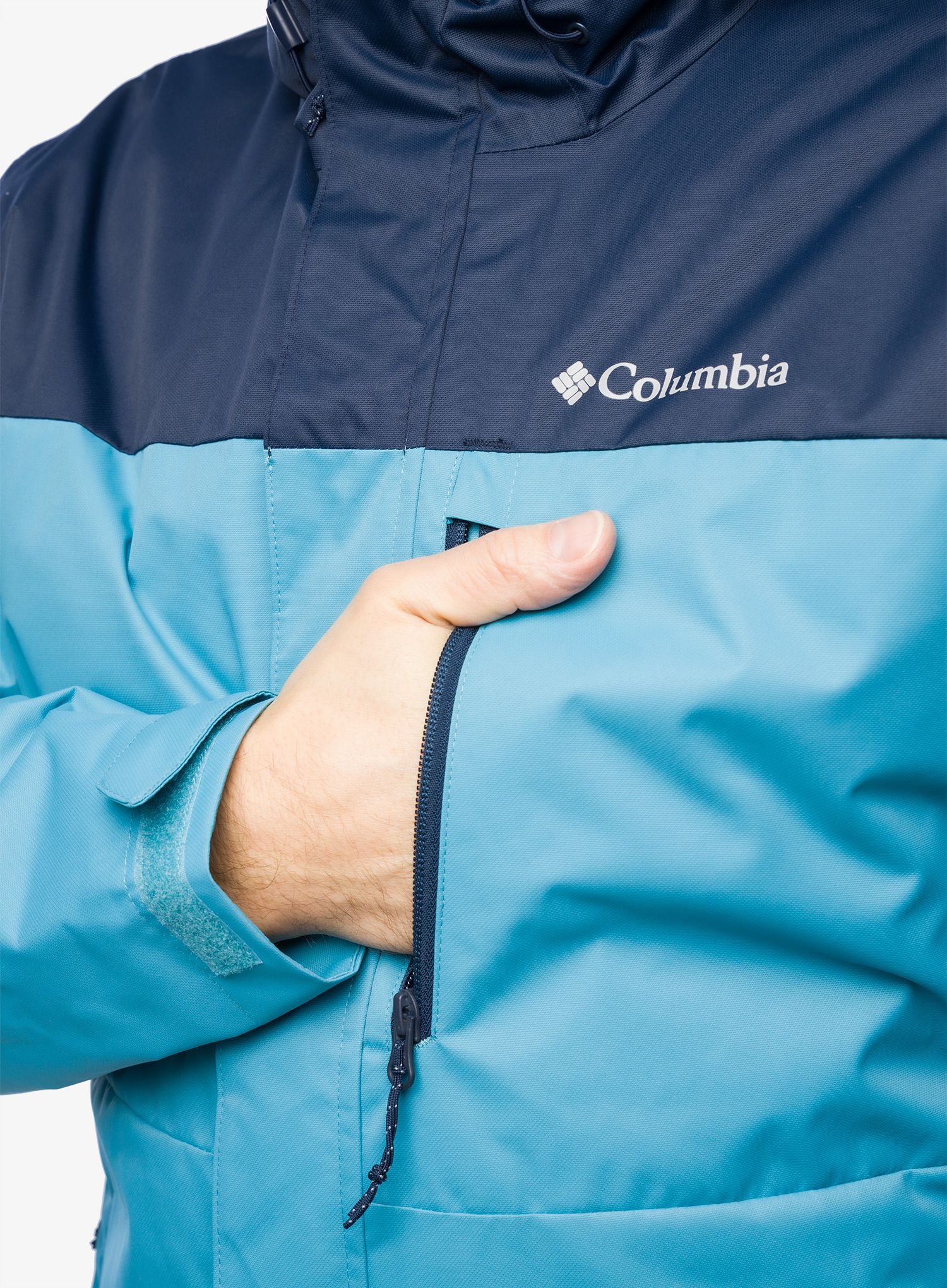 Zateplená bunda Columbia Hikebound Insulated Jacket - shasta/collegiate navy