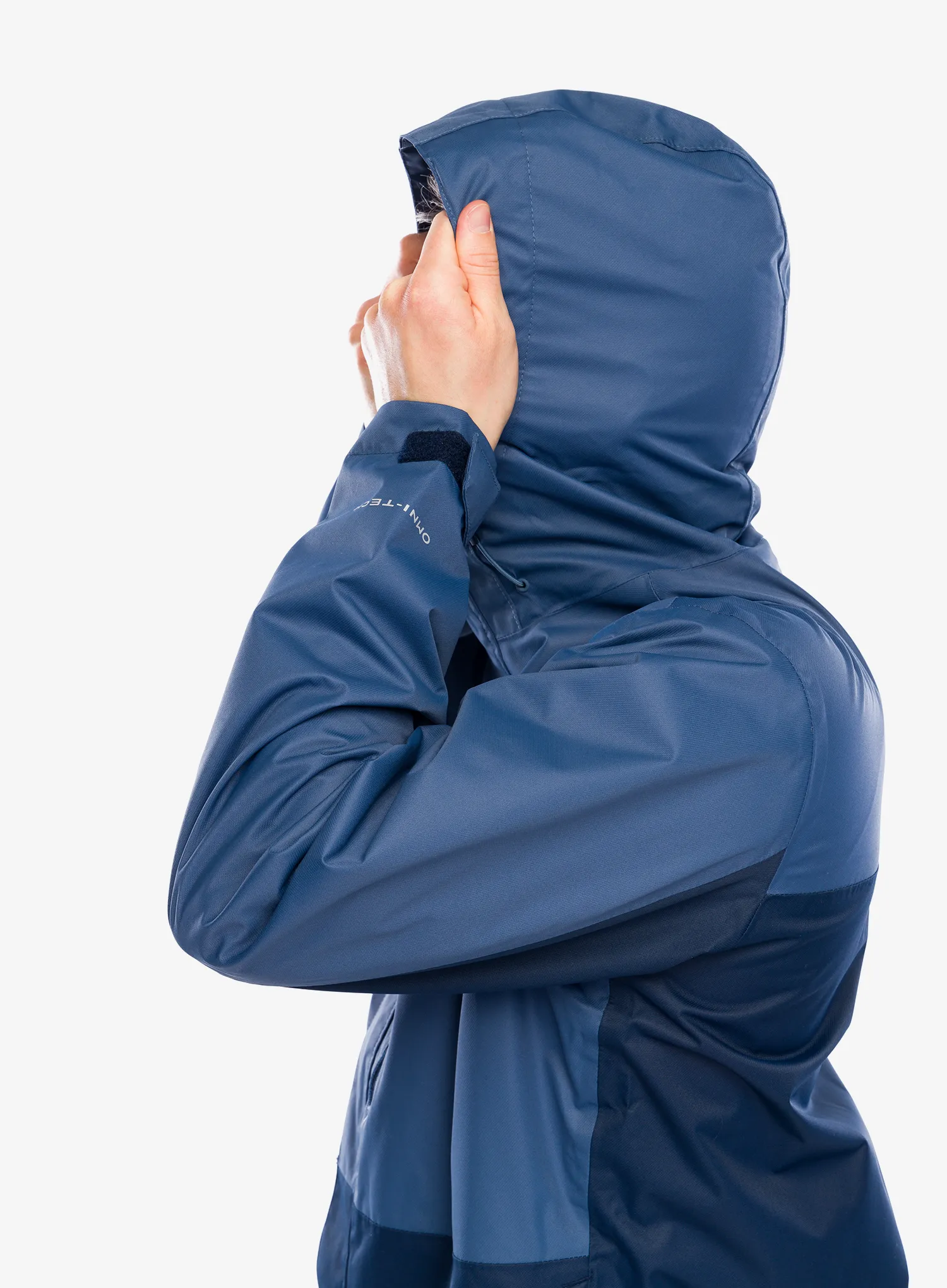 Bunda do deště Columbia Hikebound Jacket - dark mountain/collegiate navy