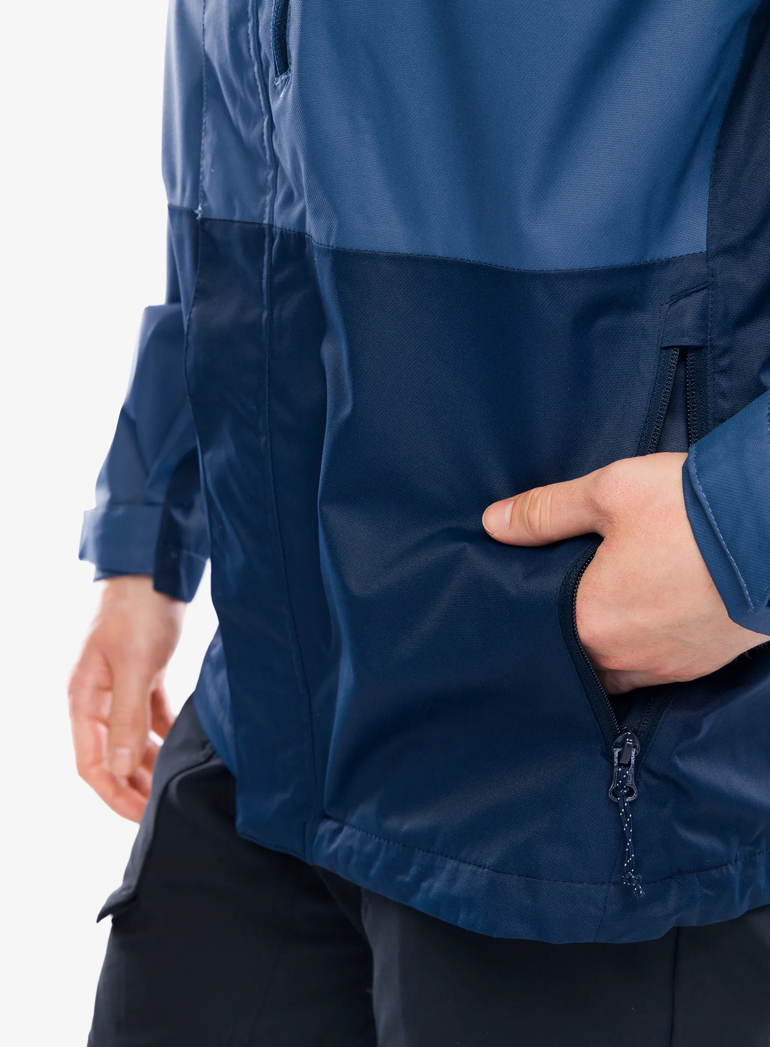 Bunda do deště Columbia Hikebound Jacket - dark mountain/collegiate navy