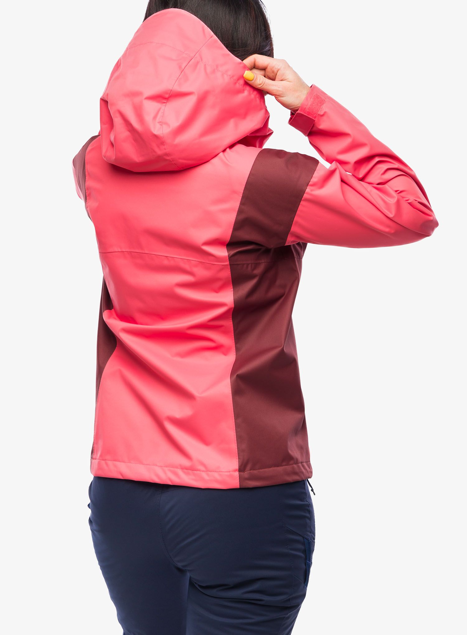 Dámská bunda do deště Columbia Hikebound Jacket - juicy/spice