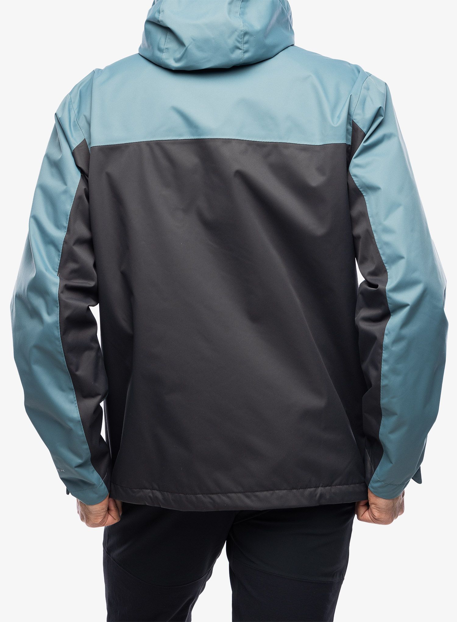 Pánská bunda do deště Columbia Hikebound Jacket - metal/shark