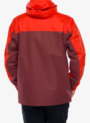 Bunda do deště Columbia Hikebound Jacket - spicy/spice