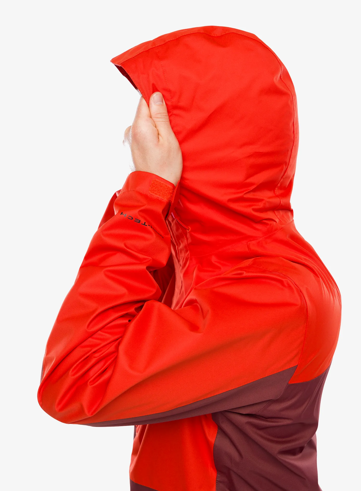 Bunda do deště Columbia Hikebound Jacket - spicy/spice