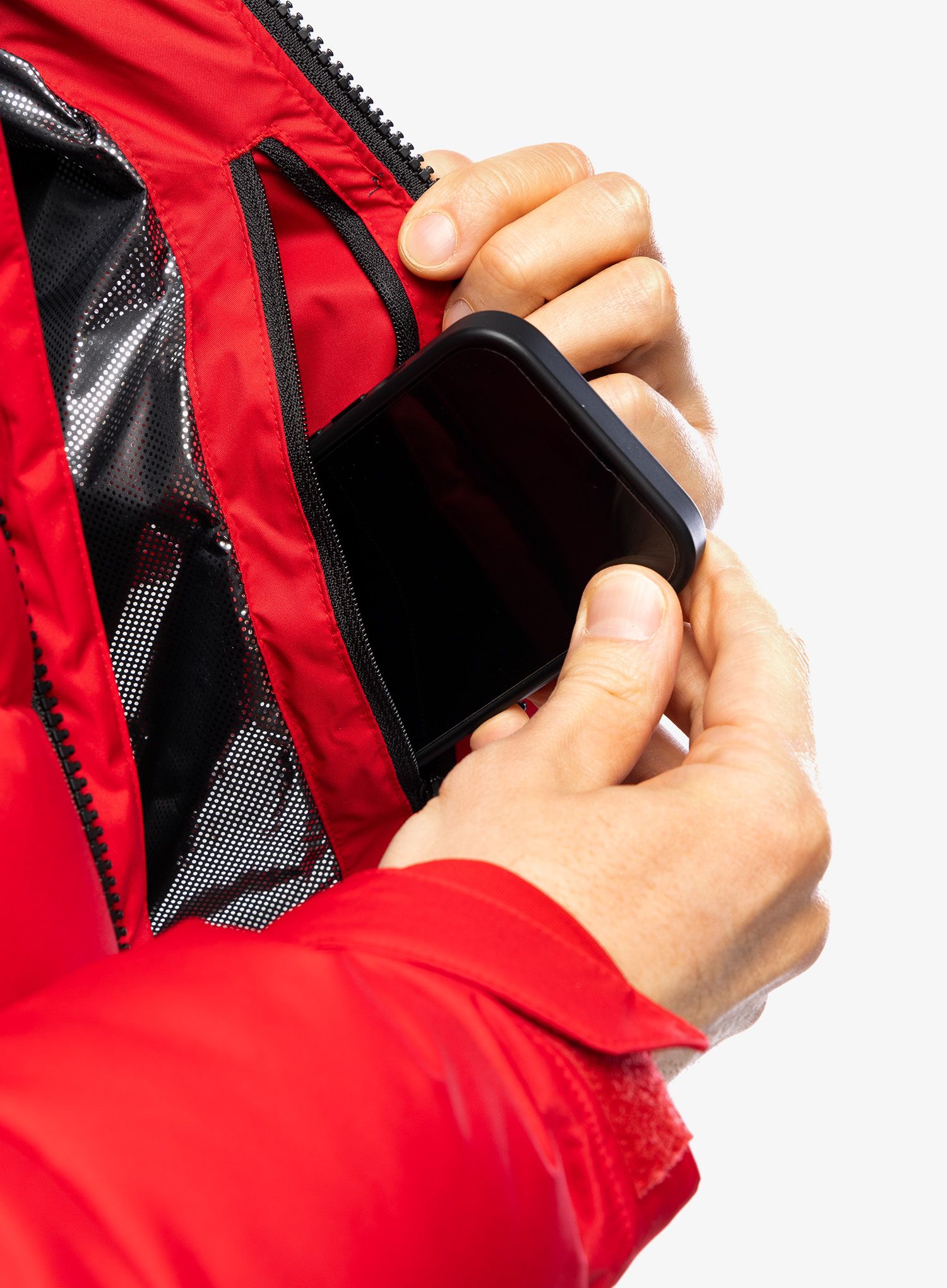 Bunda na lyže Columbia Iceline Ridge Jacket - mountain red/black