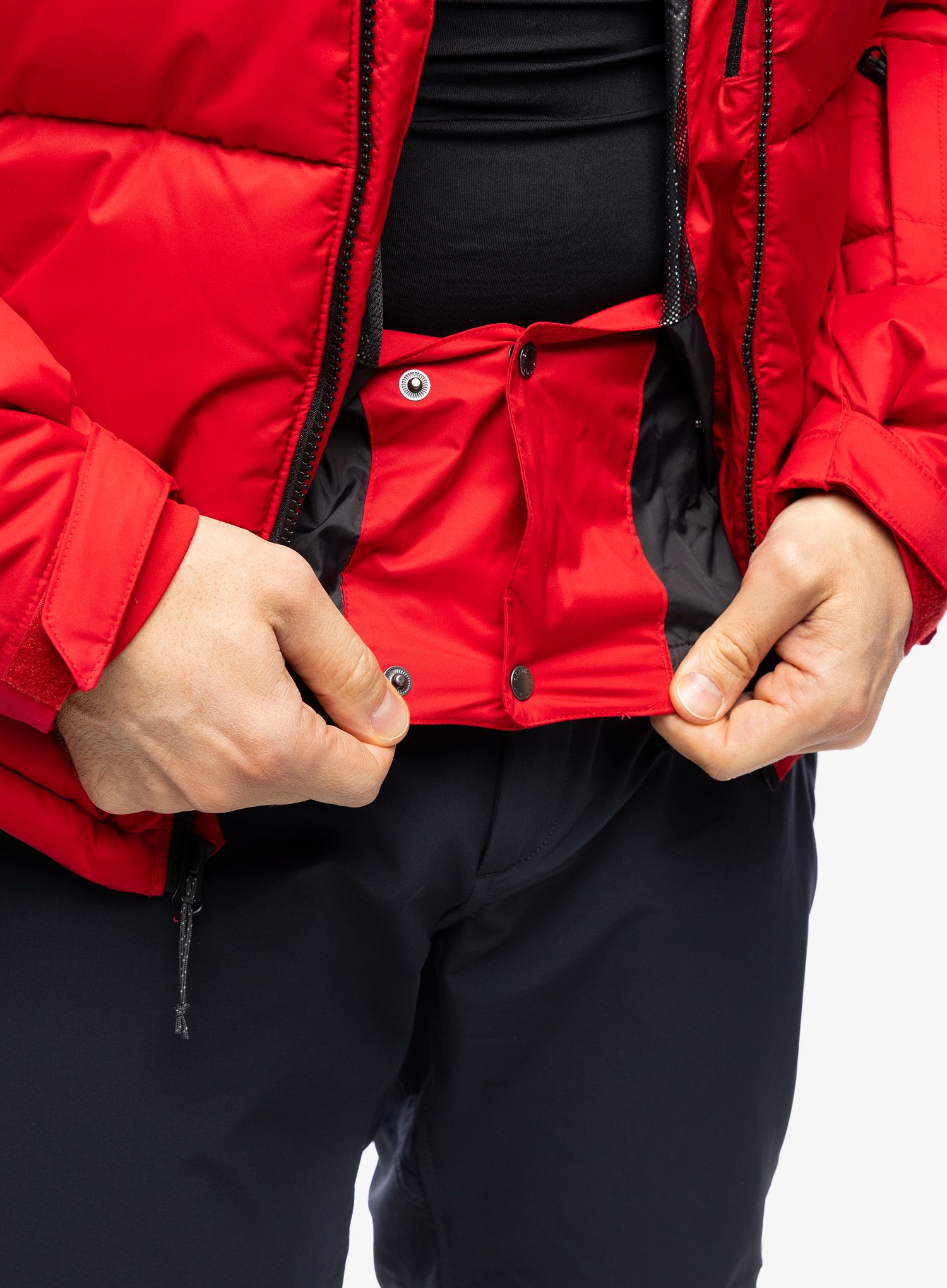 Bunda na lyže Columbia Iceline Ridge Jacket - mountain red/black
