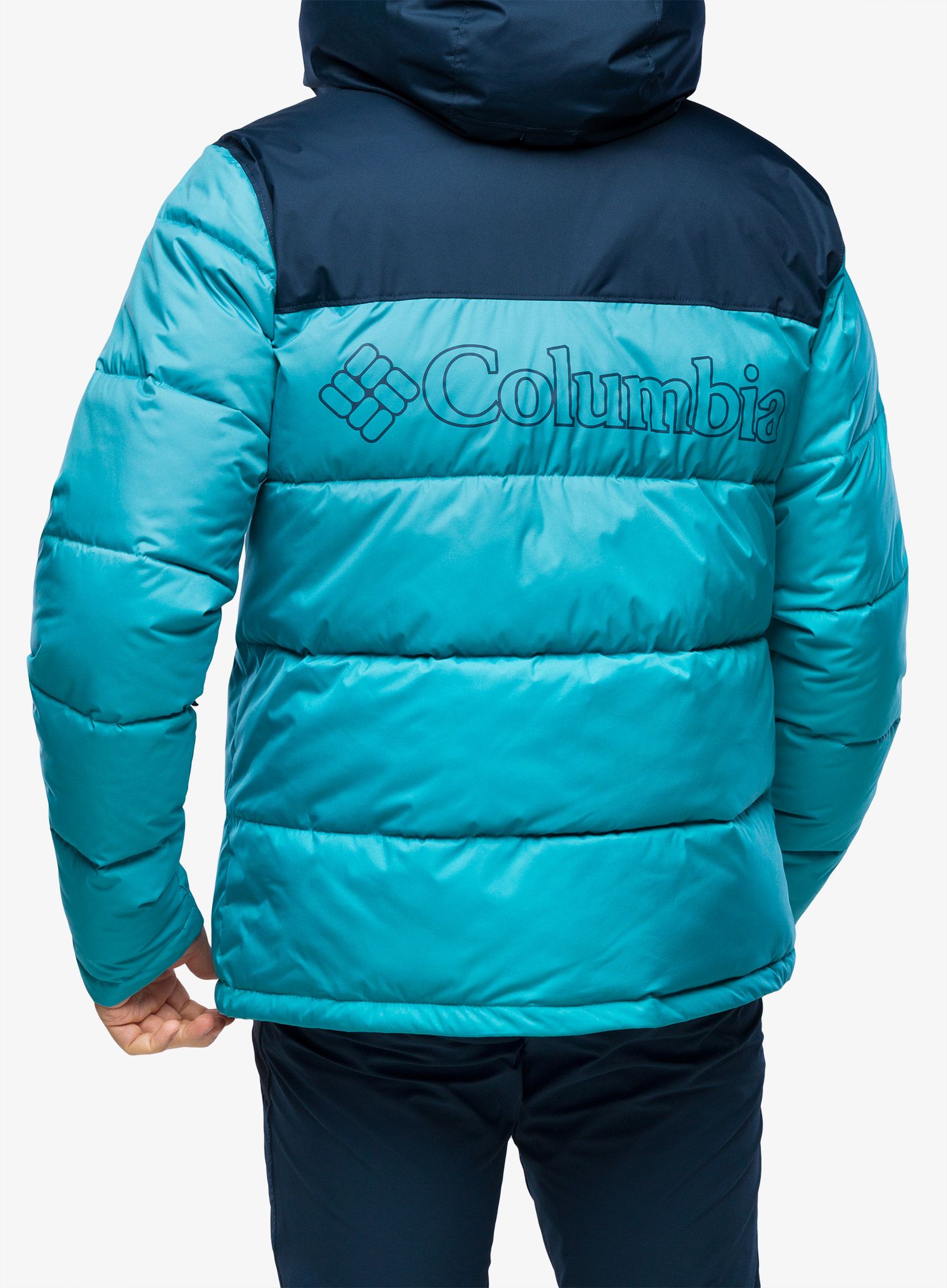 Lyžařská bunda Columbia Iceline Ridge Jacket - shasta/collegiate navy