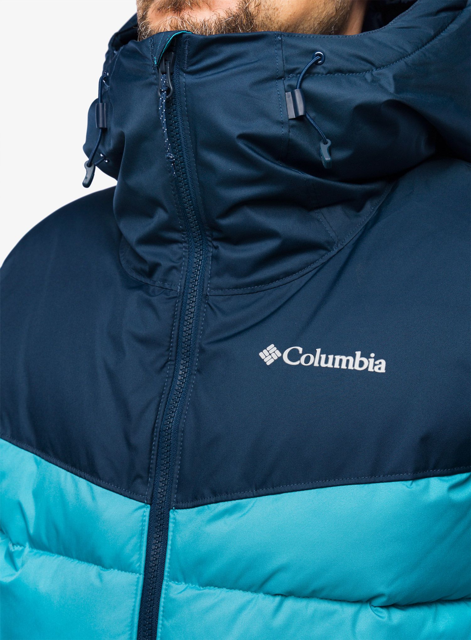 Lyžařská bunda Columbia Iceline Ridge Jacket - shasta/collegiate navy