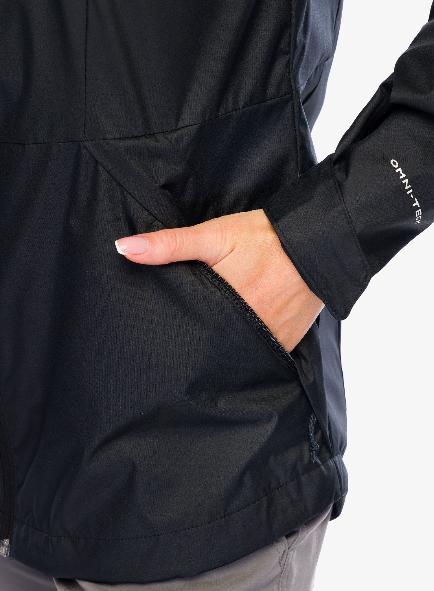 Dámská bunda do deště Columbia Inner Limits III Jacket - black