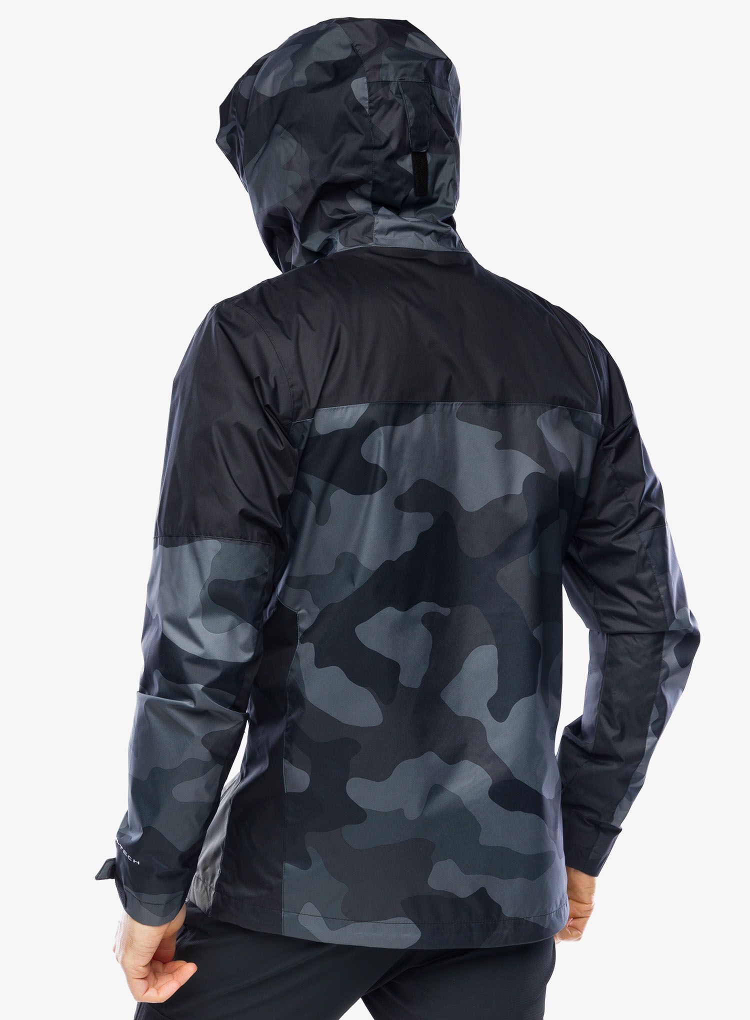 Bunda do deště Columbia Inner Limits III Jacket - black mod camo print/black