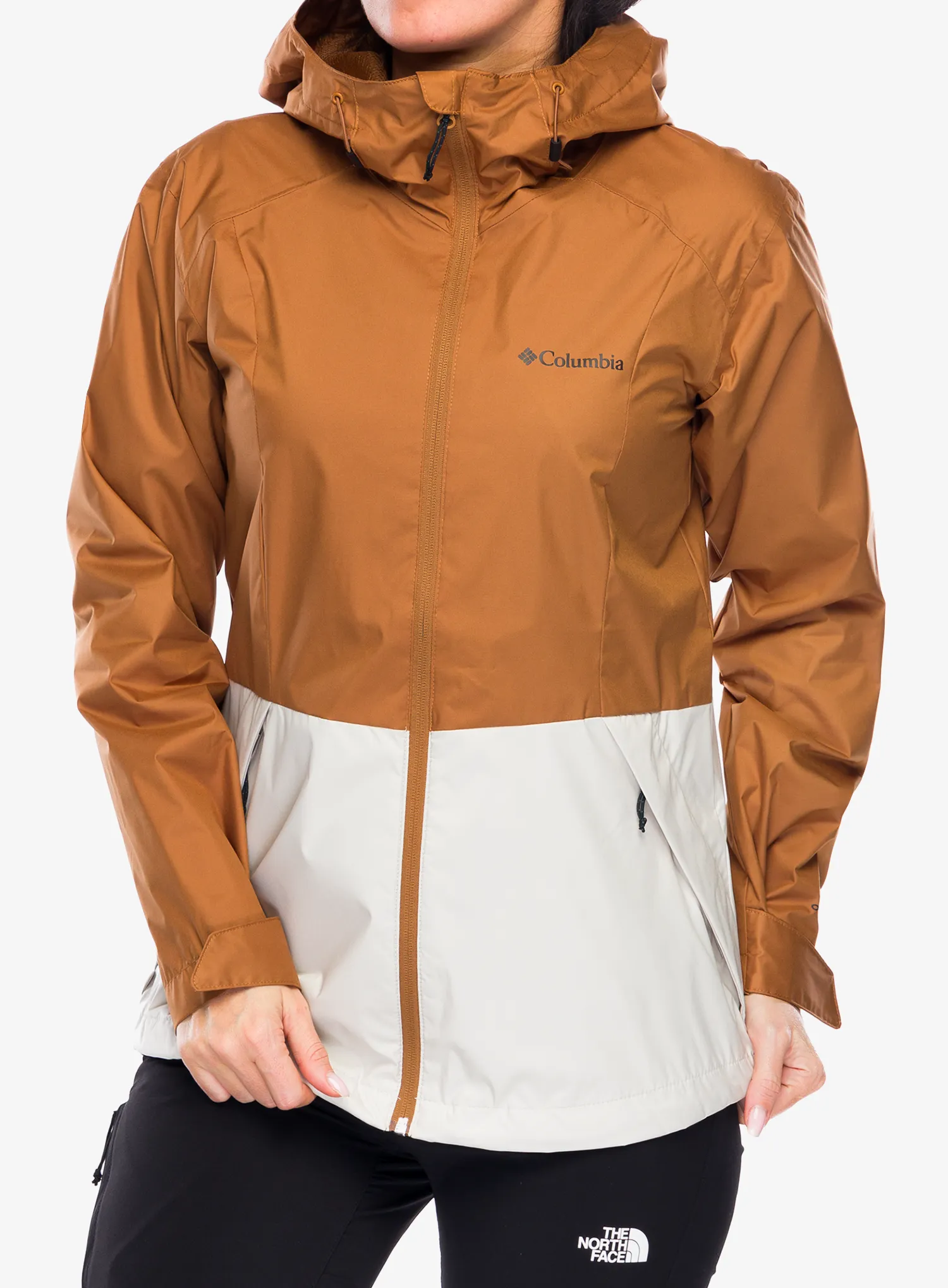 Dámská bunda Columbia Inner Limits III Jacket - camel brown/dark stone