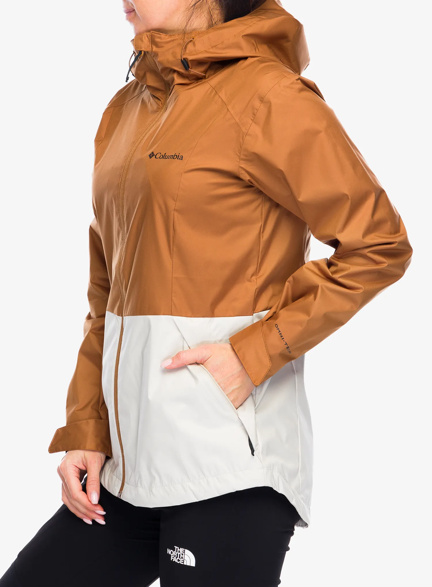 Dámská bunda Columbia Inner Limits III Jacket - camel brown/dark stone