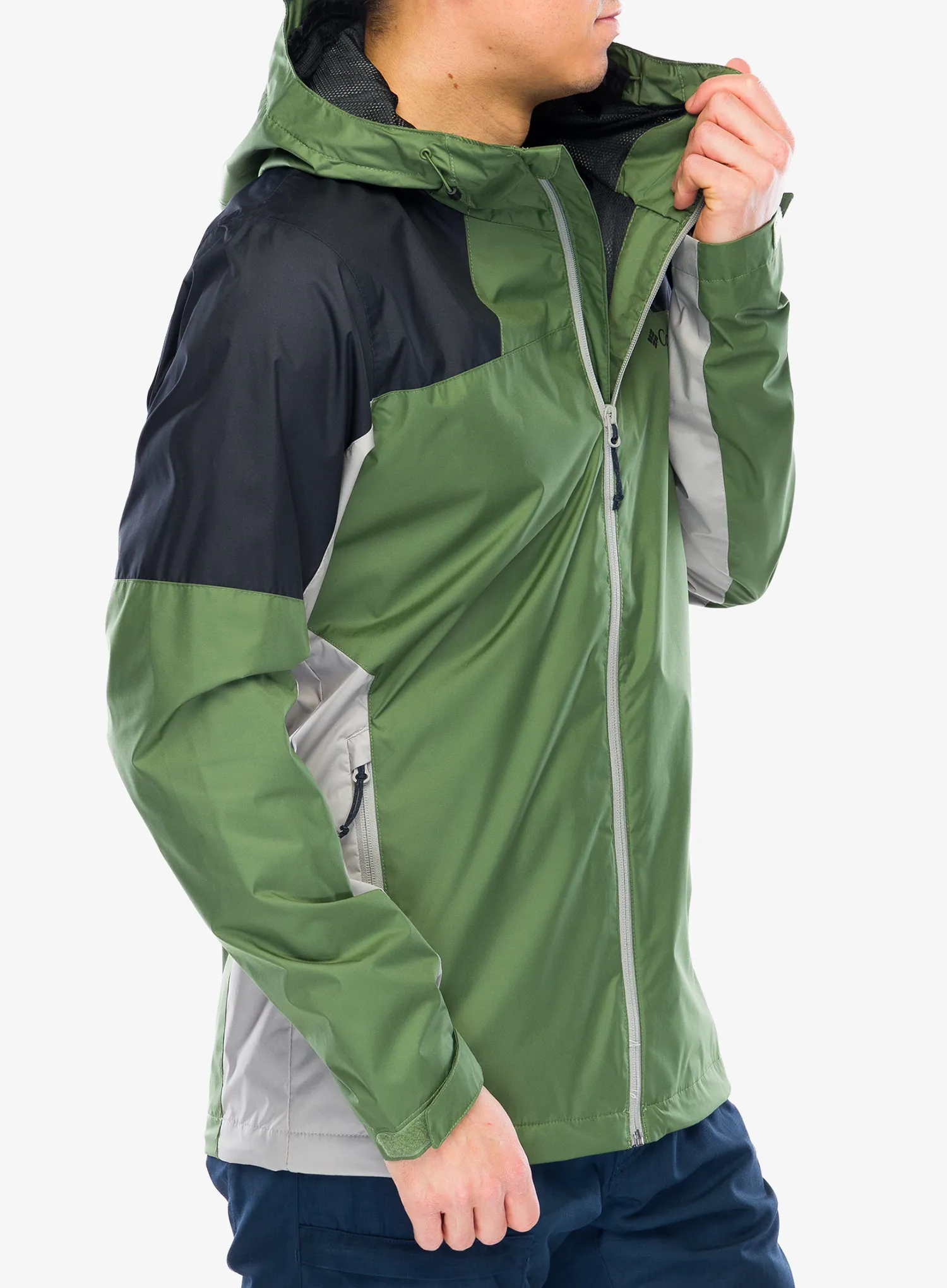 Bunda s membránou Columbia Inner Limits III Jacket - canteen/black/flint grey